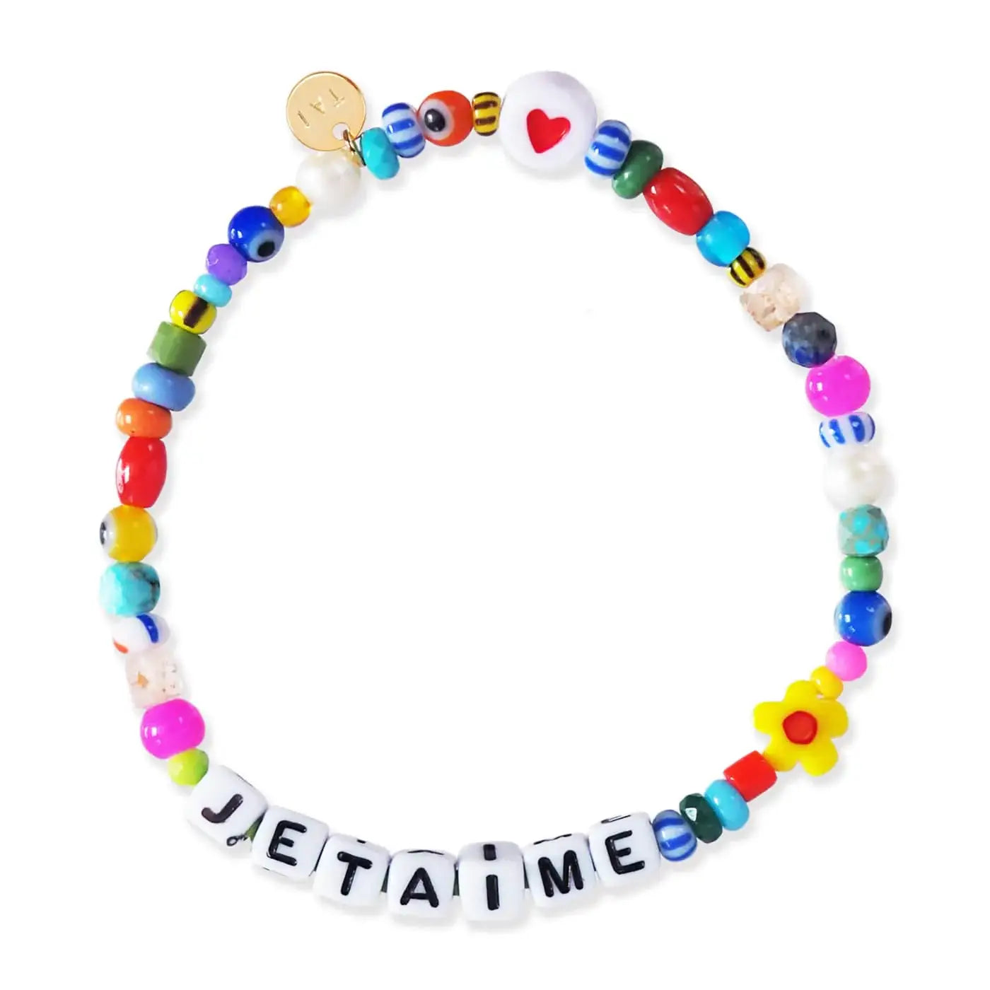 Tai Handmade Beaded Mixed Media Bracelet EB-50