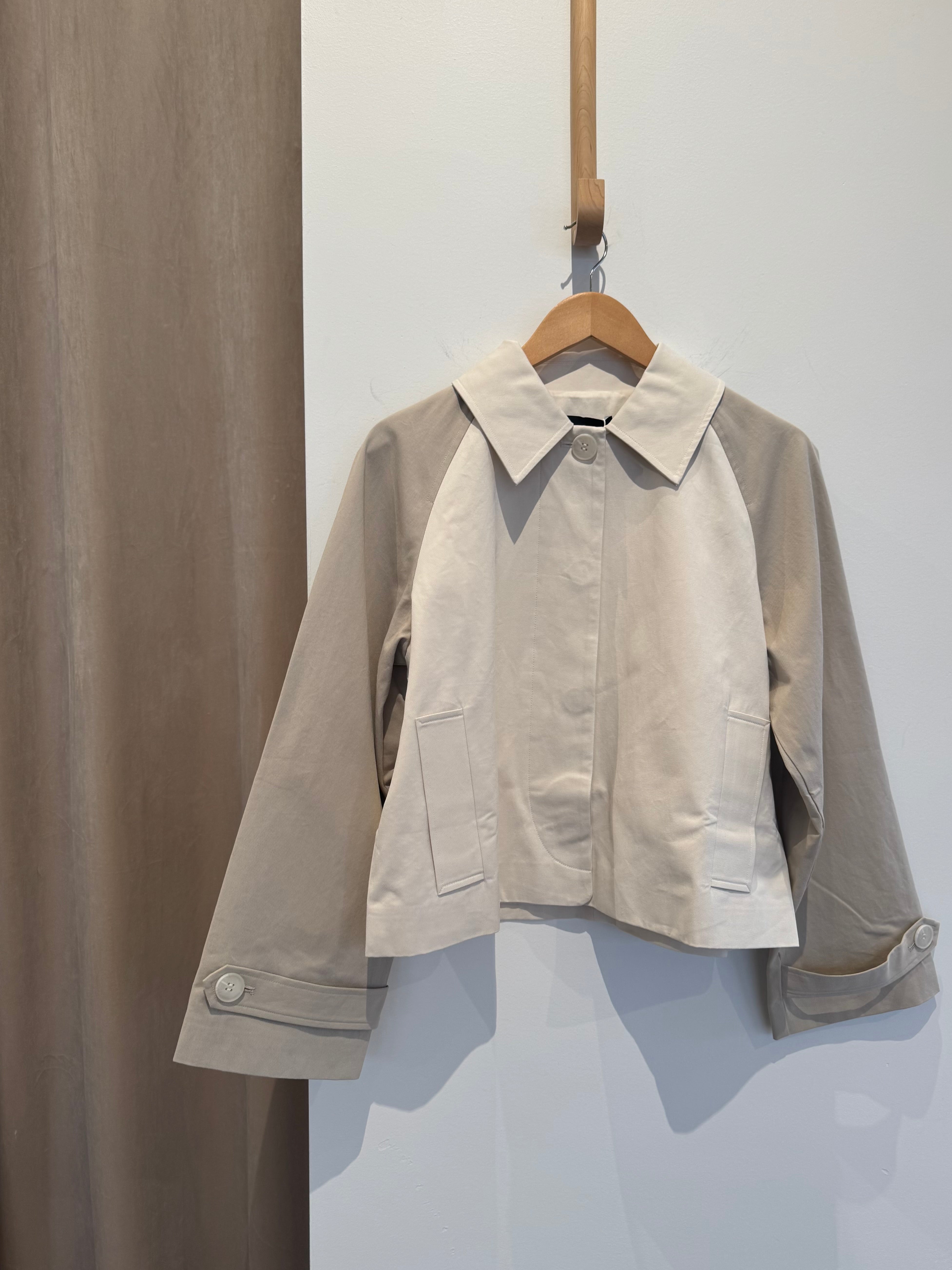 Elodie the Label Iver Cropped Trench Coat