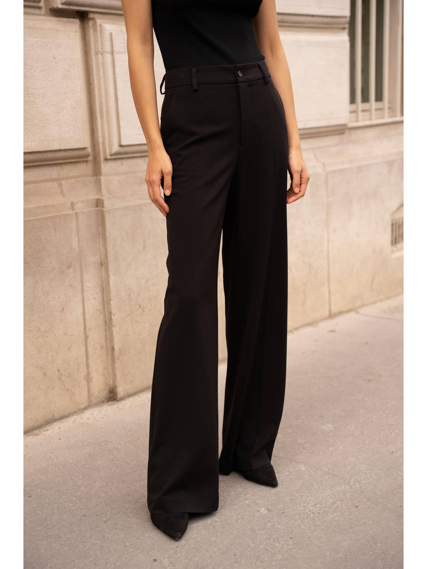 Carmine Paris Wide Leg Tailored Trouser P2523