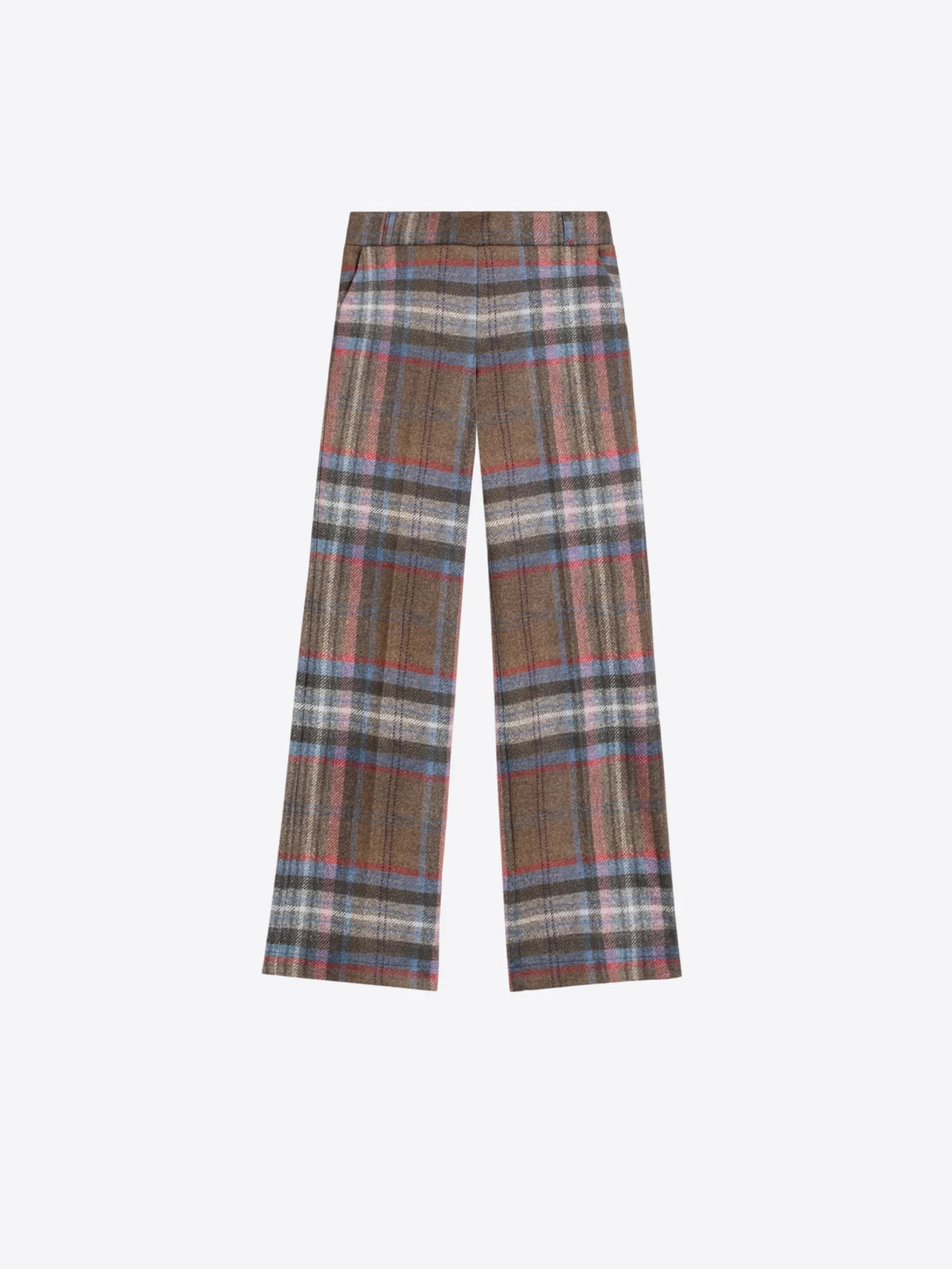 Vilagallo Woolen Tartan Trousers 33874