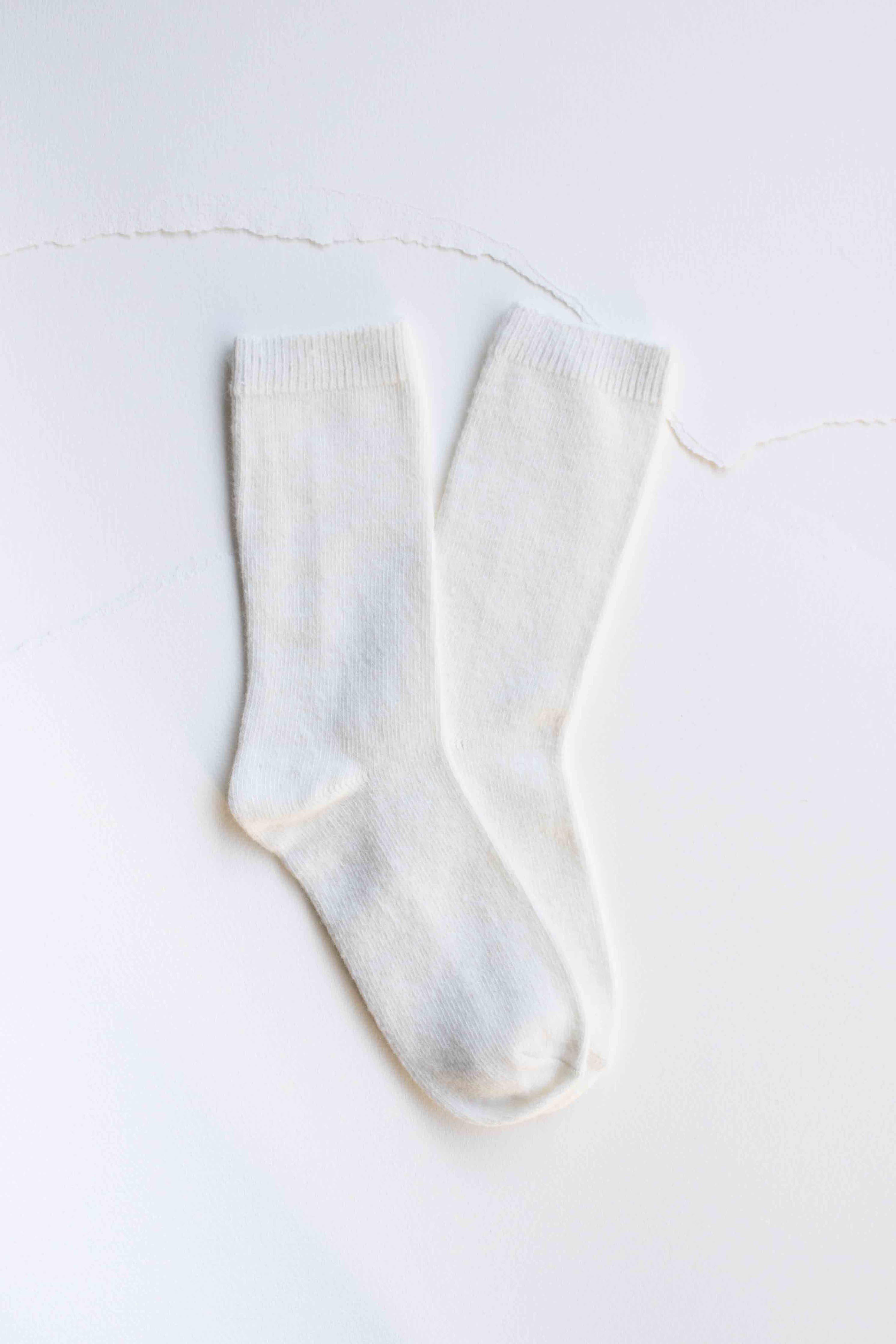 Tiepology Bright Winter Wool Cashmere Blend Socks