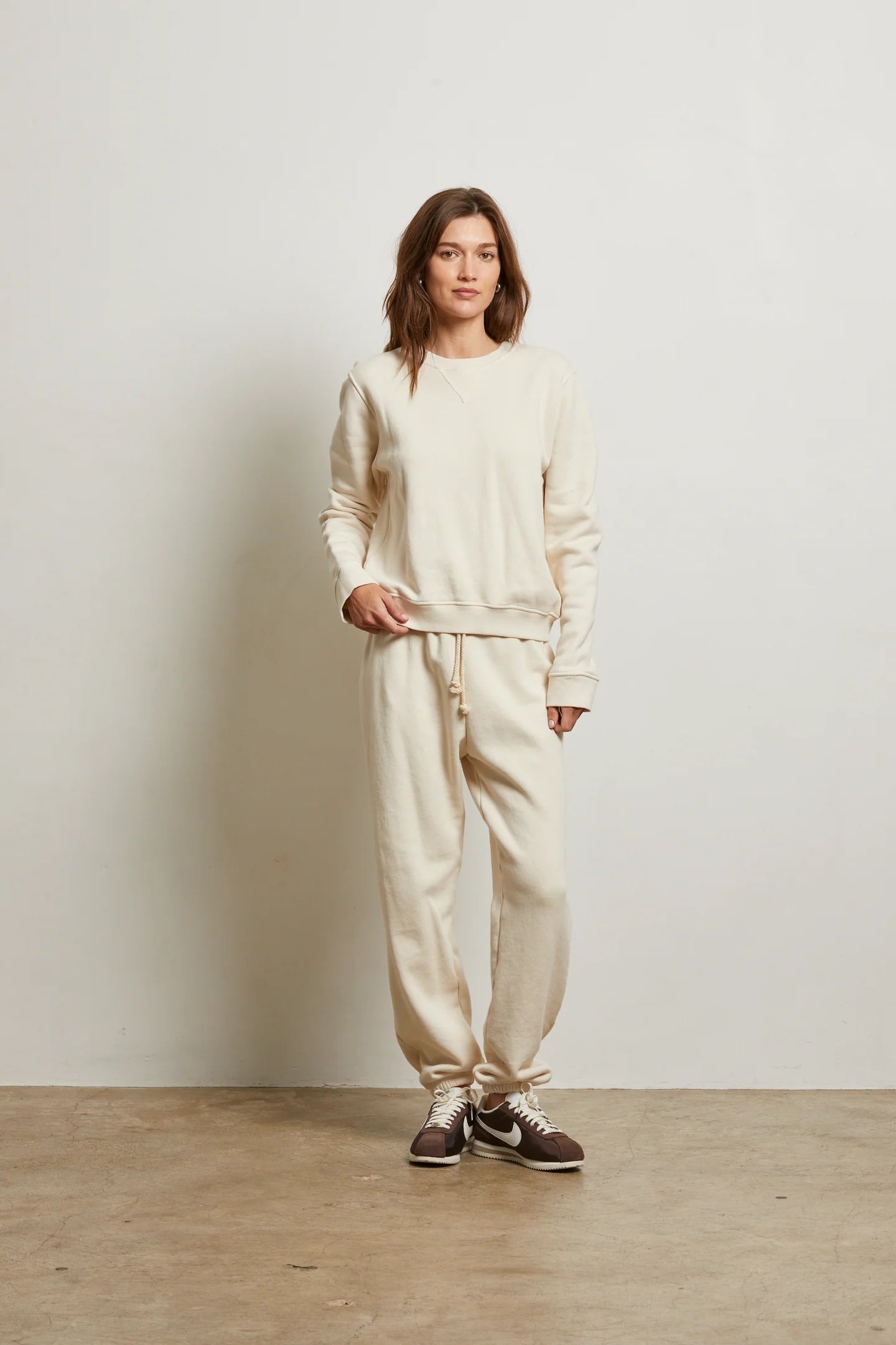 Perfect White Tee Michelle Cotton Fleece Jogger