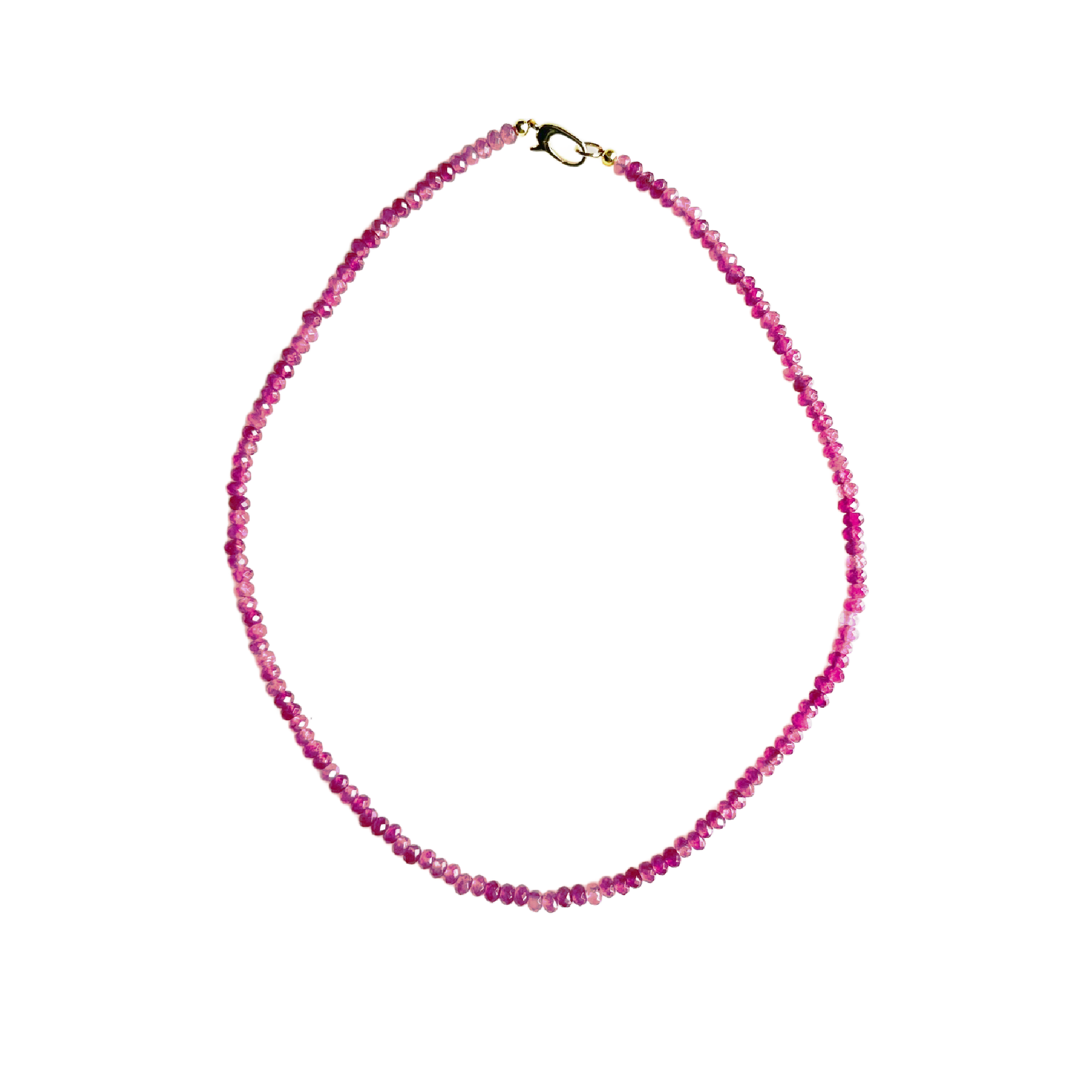 Market and King Dainty Candy Gemstone Necklace