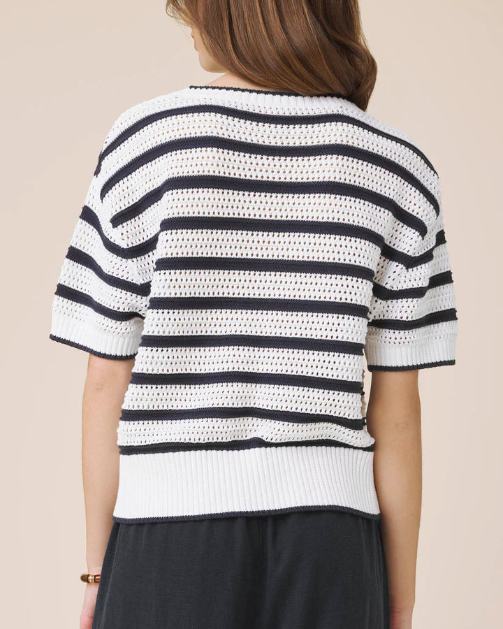 Splendid Beckham Stripe Sweater RM6S240