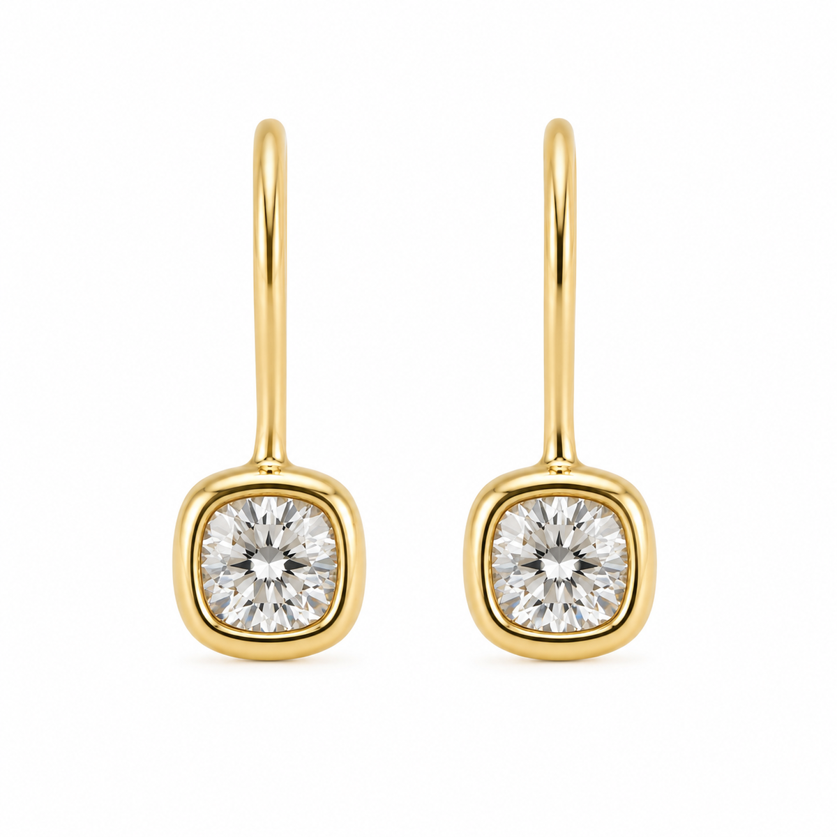 Sahira Sloane Bezel Earrings