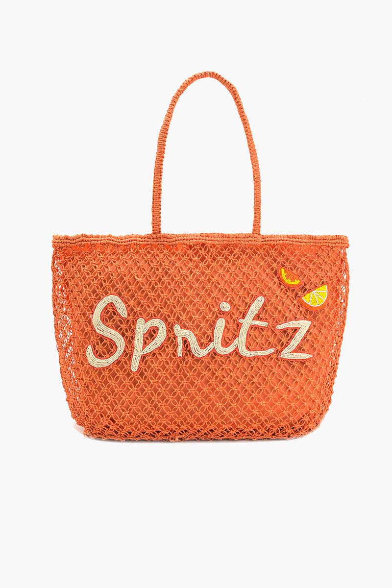 America & Beyond Spritz Mesh Beach Bag