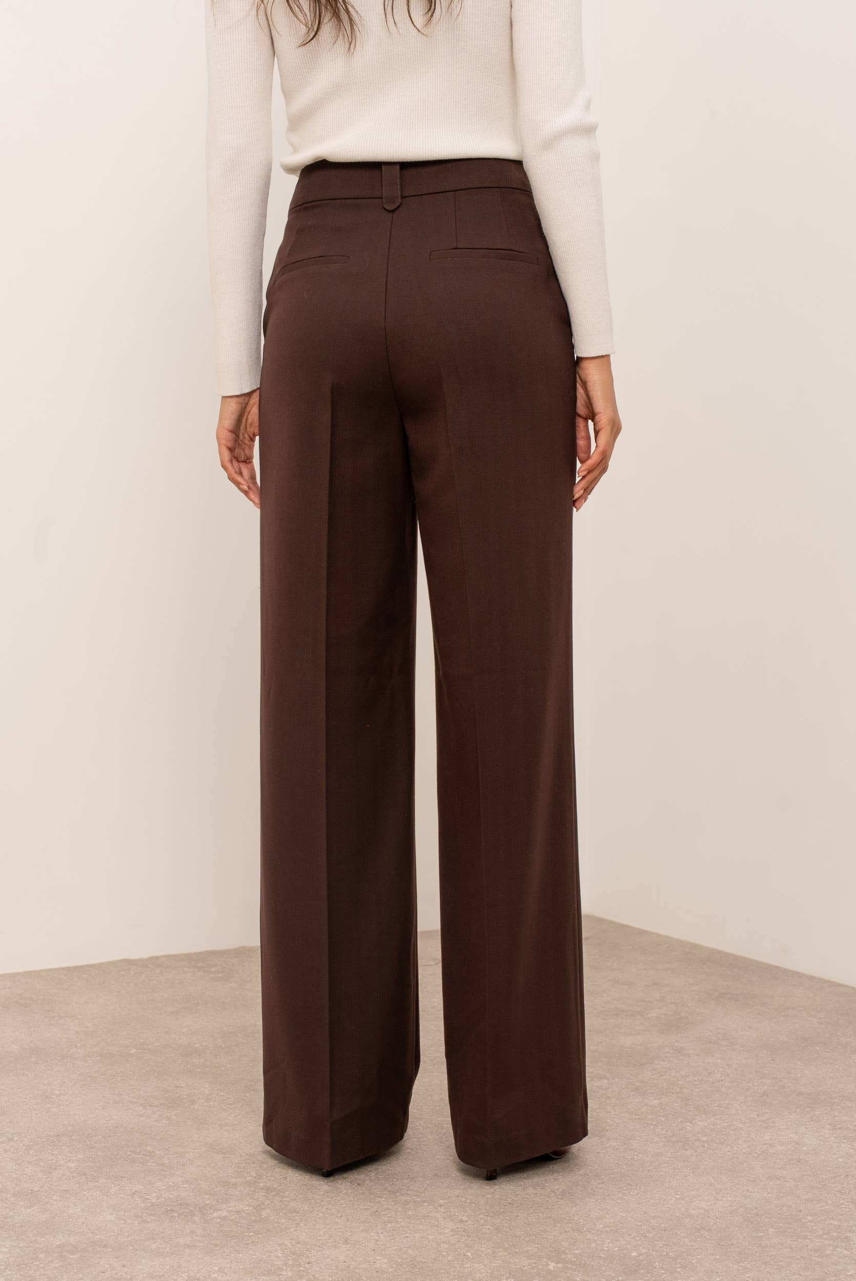 Carmine Paris Straight-Cut Tailored Trousers P-2518
