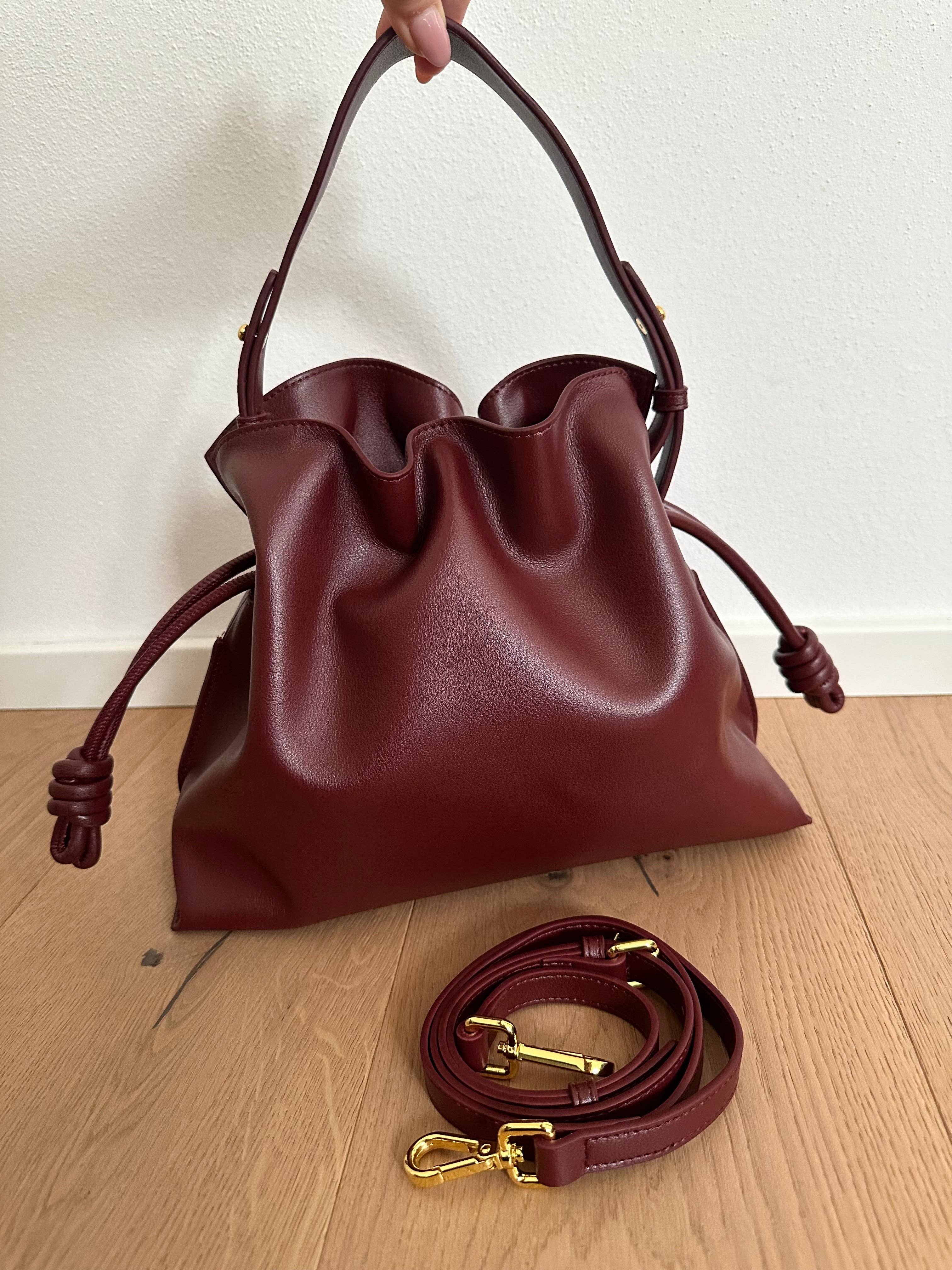 Italian Leather Collection Juliet Drawstring Pouch