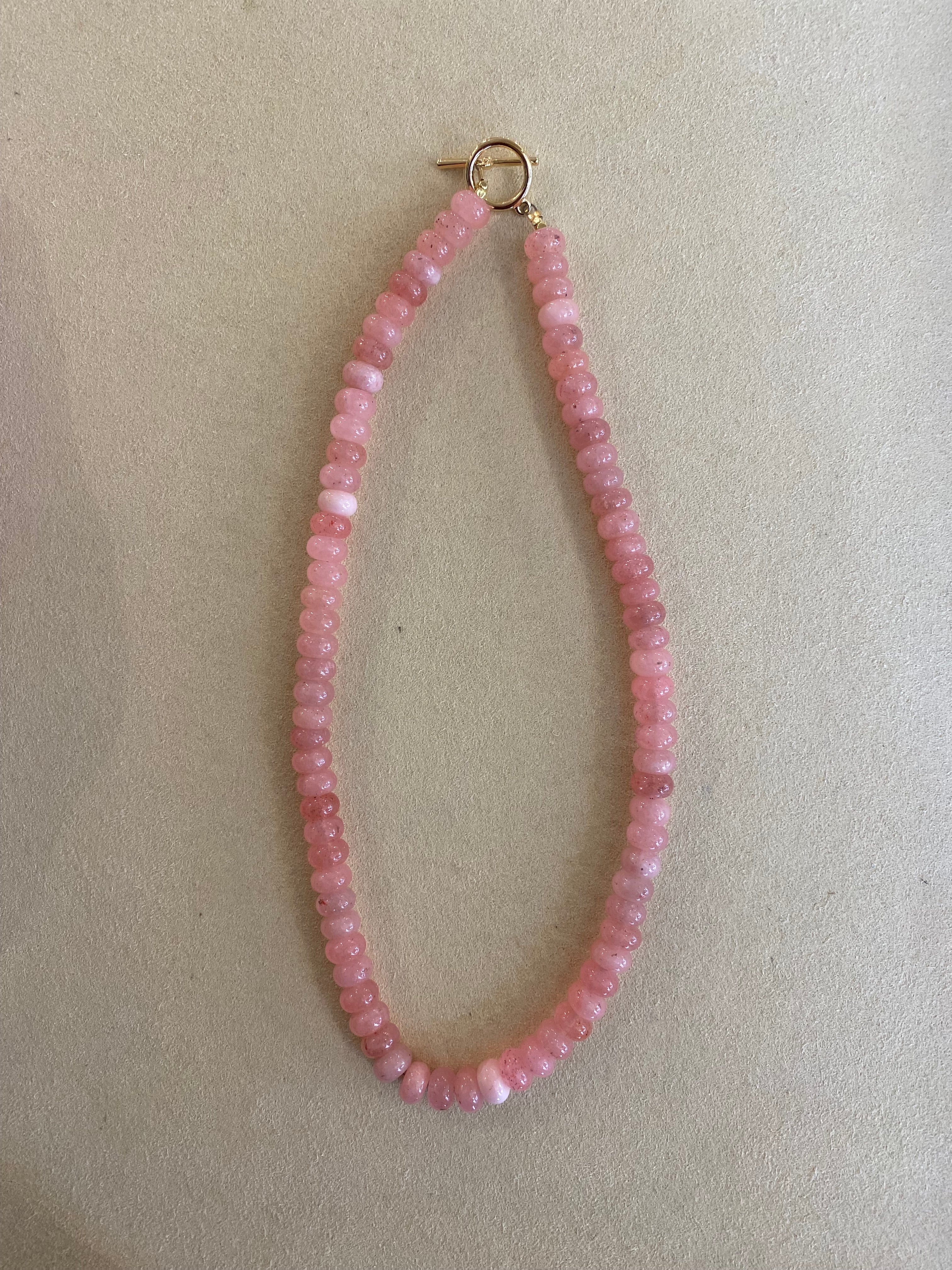 Sonya Renee Lilly Gemstone Bead Necklace