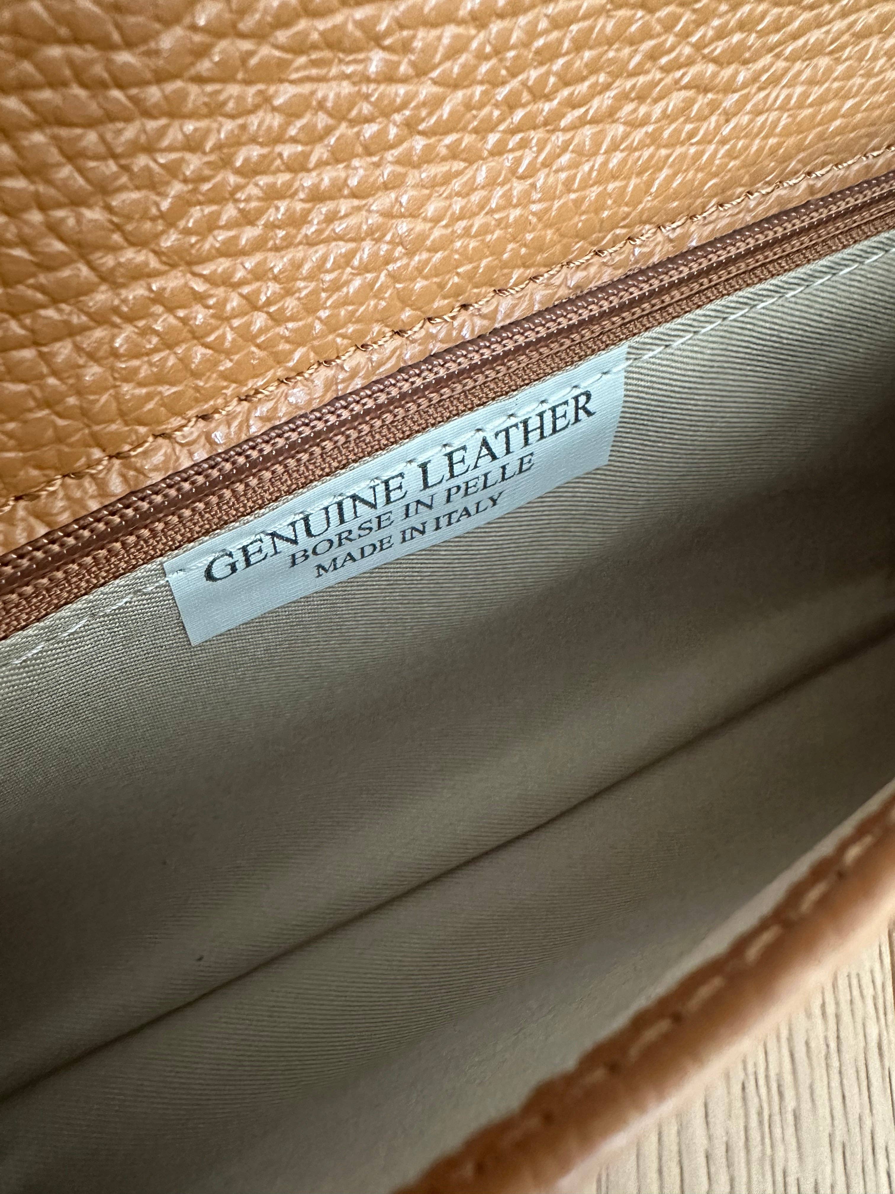 Italian Leather Collection Hannah Clutch