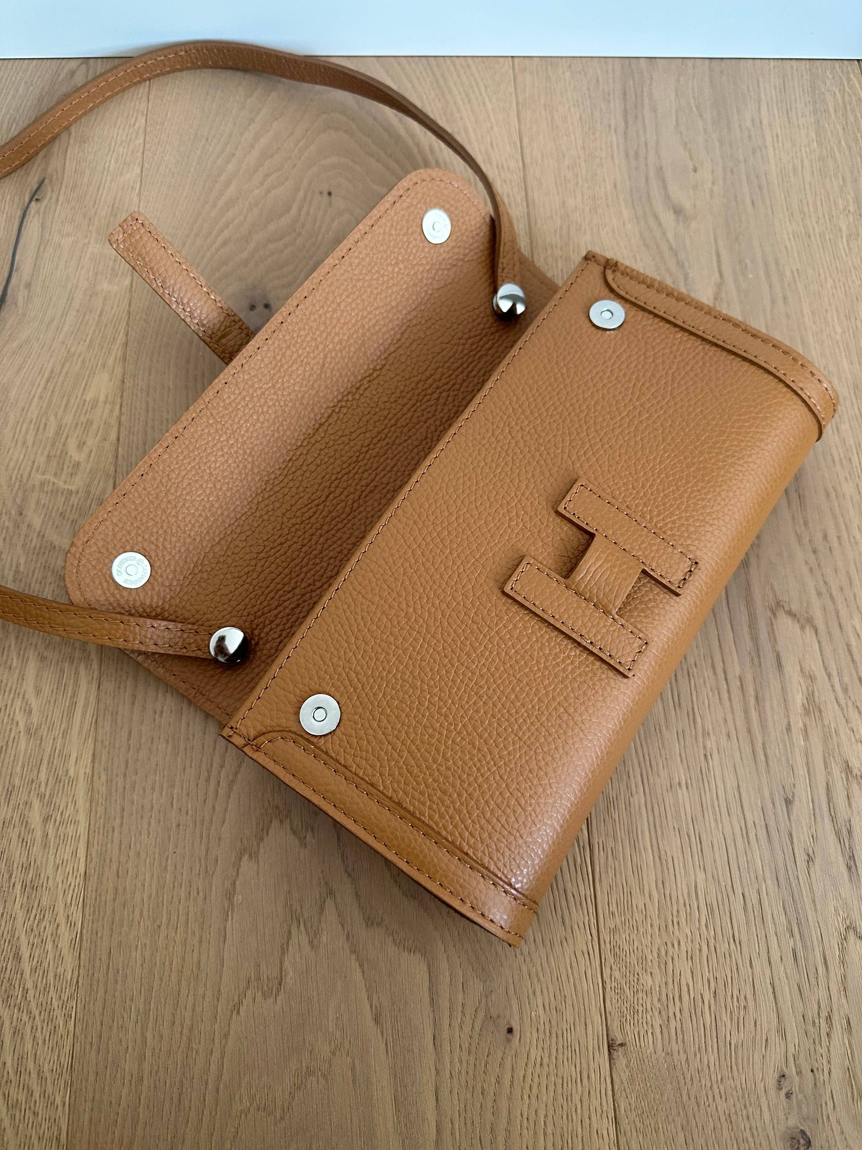 Italian Leather Collection Hannah Clutch
