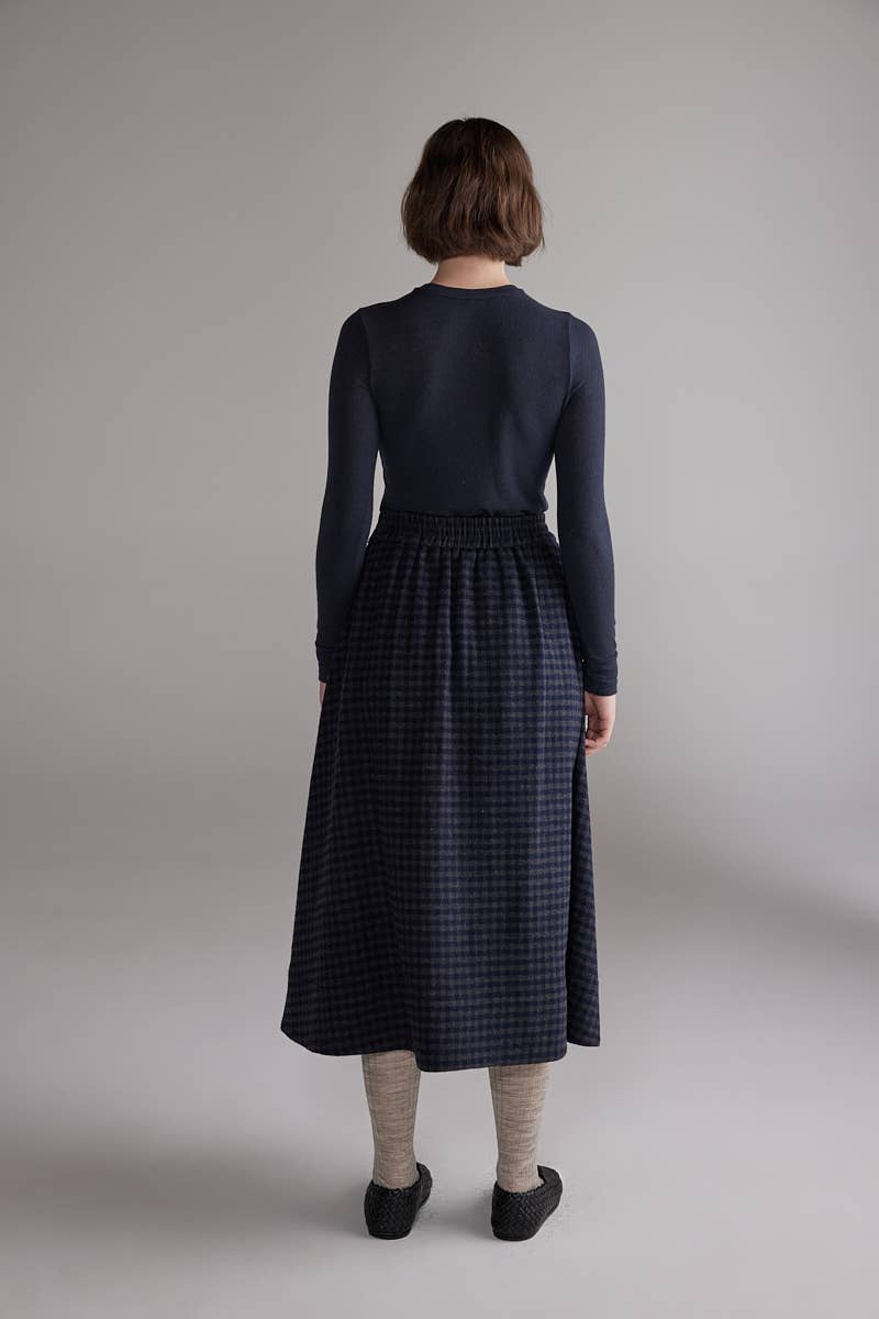 Amente Wool Blend Knit Top