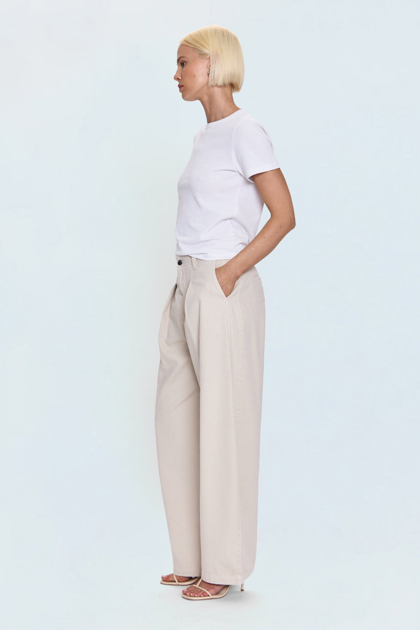 Pistola Eden Pleated Barrel Trouser