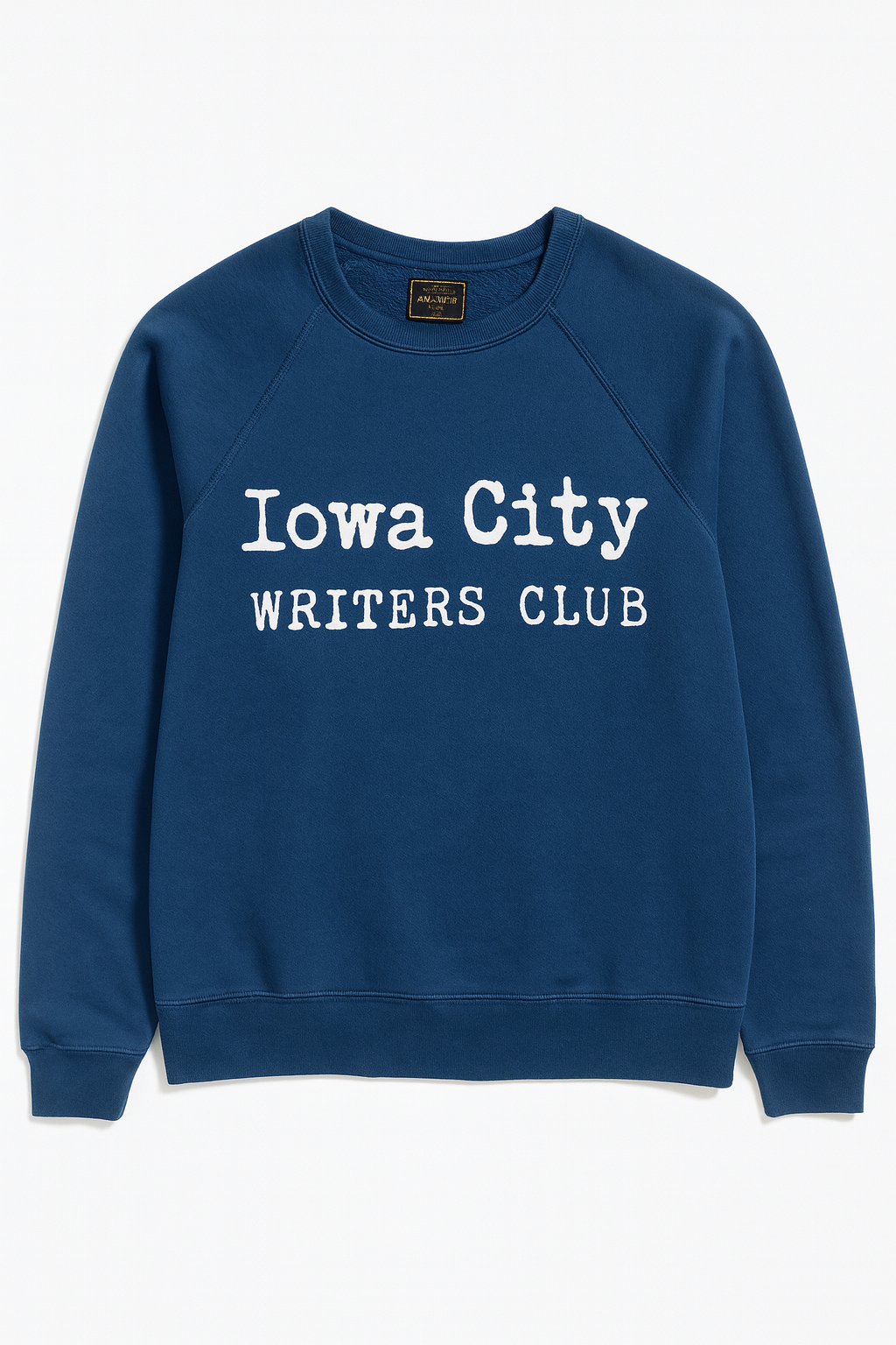 Retro Brand Iowa City Writers Club Full Length Sweatshirt