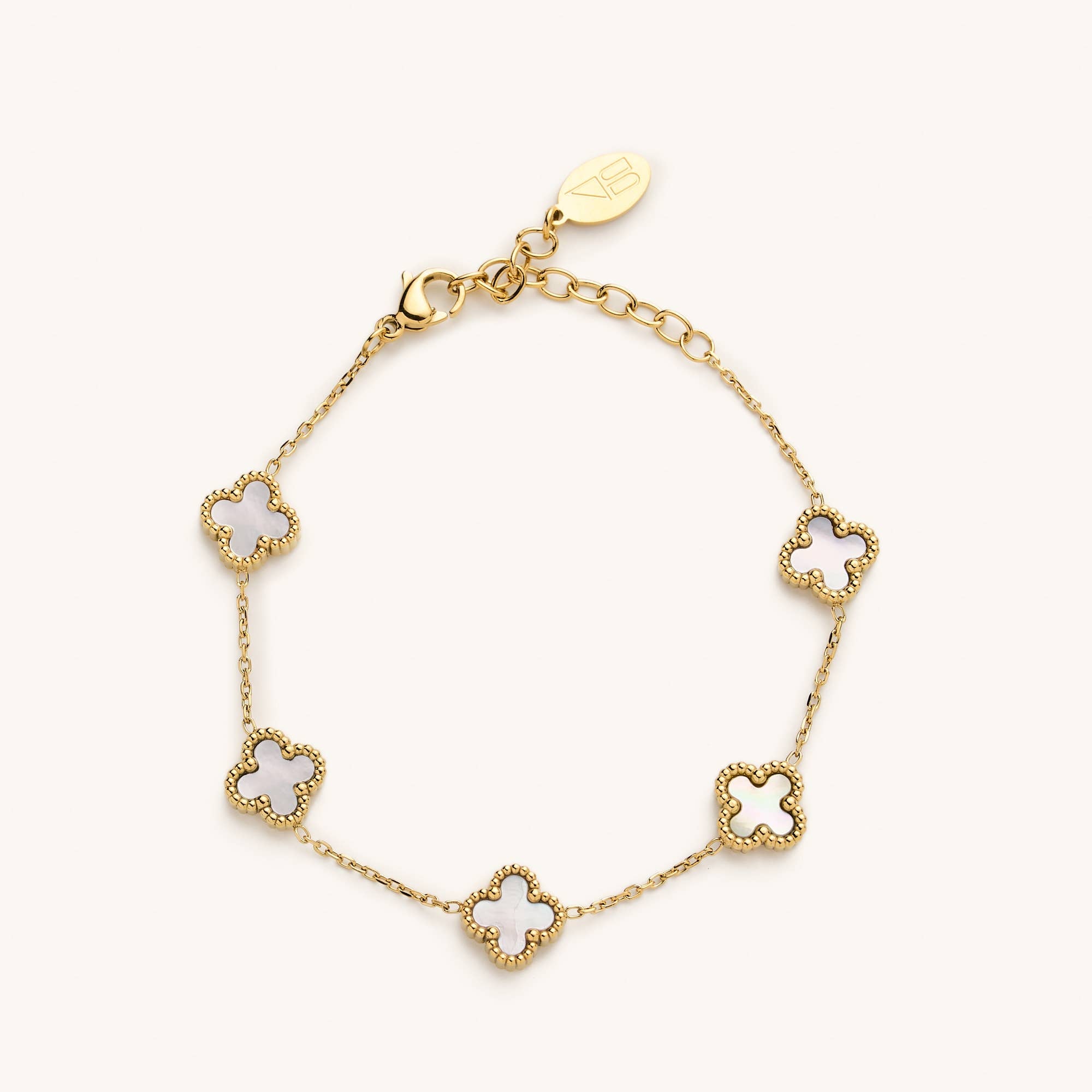 Nikki Smith Designs Mini White Flora Bracelet