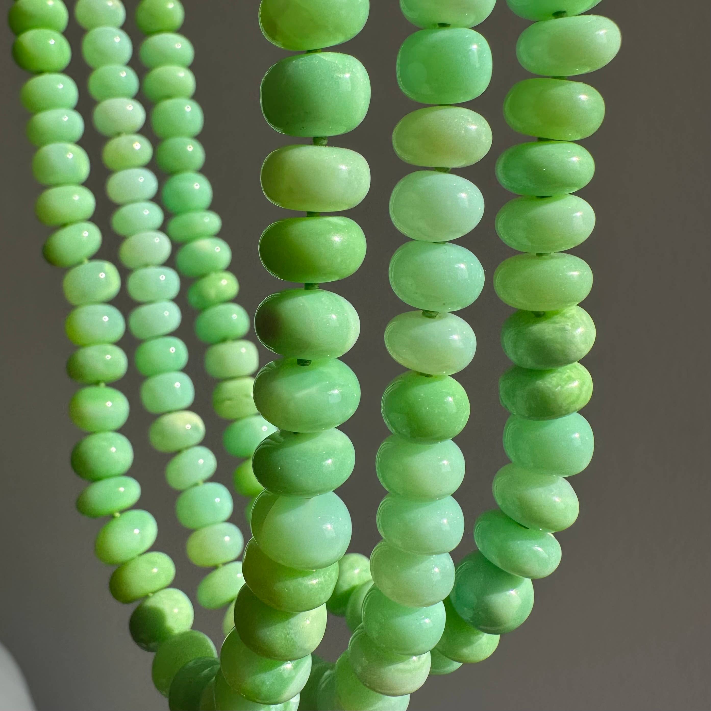 Anokhi Green Mint Opal Necklace NKK42