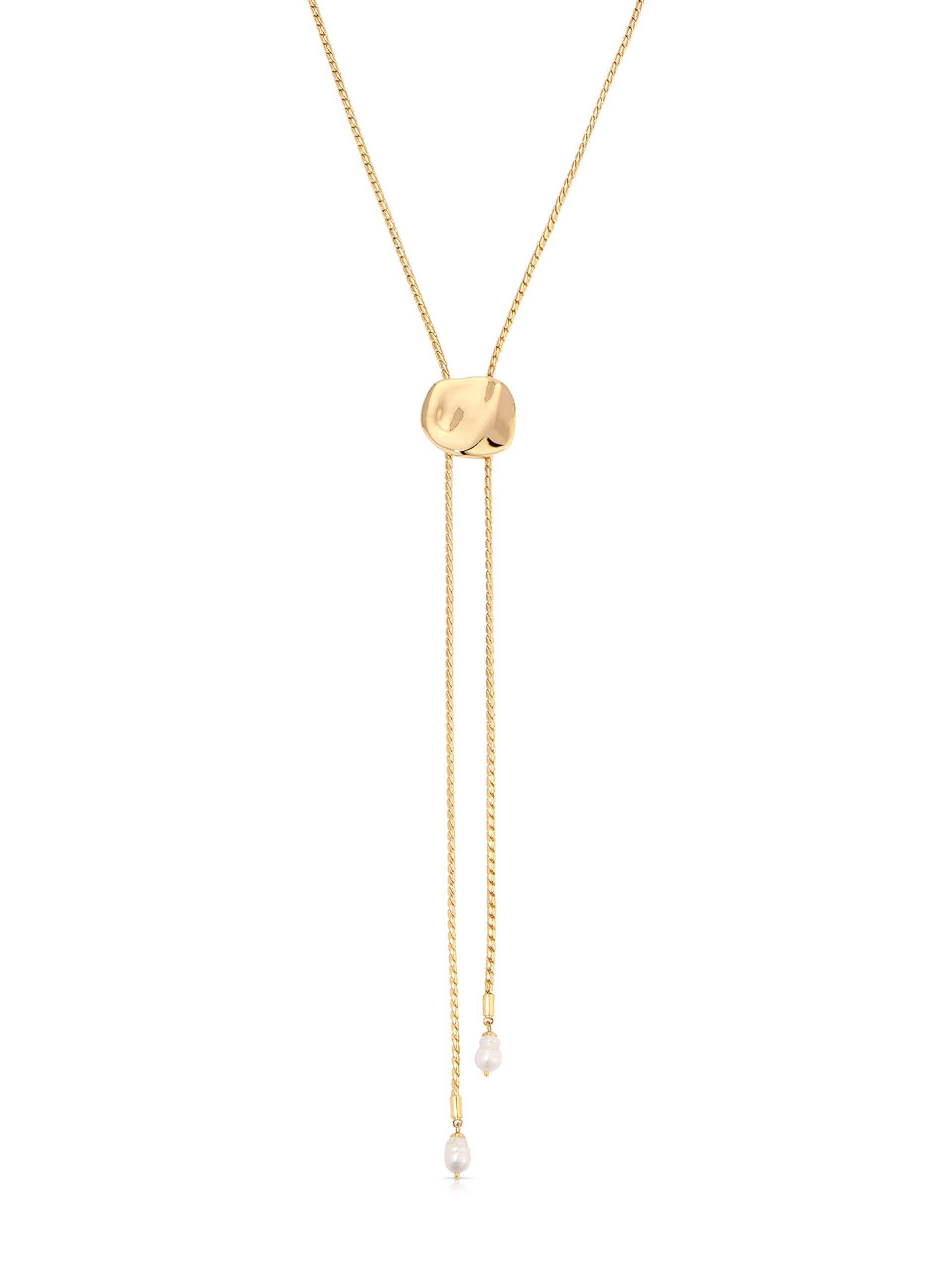 Ettika Liquid Luxe Bolo Necklace