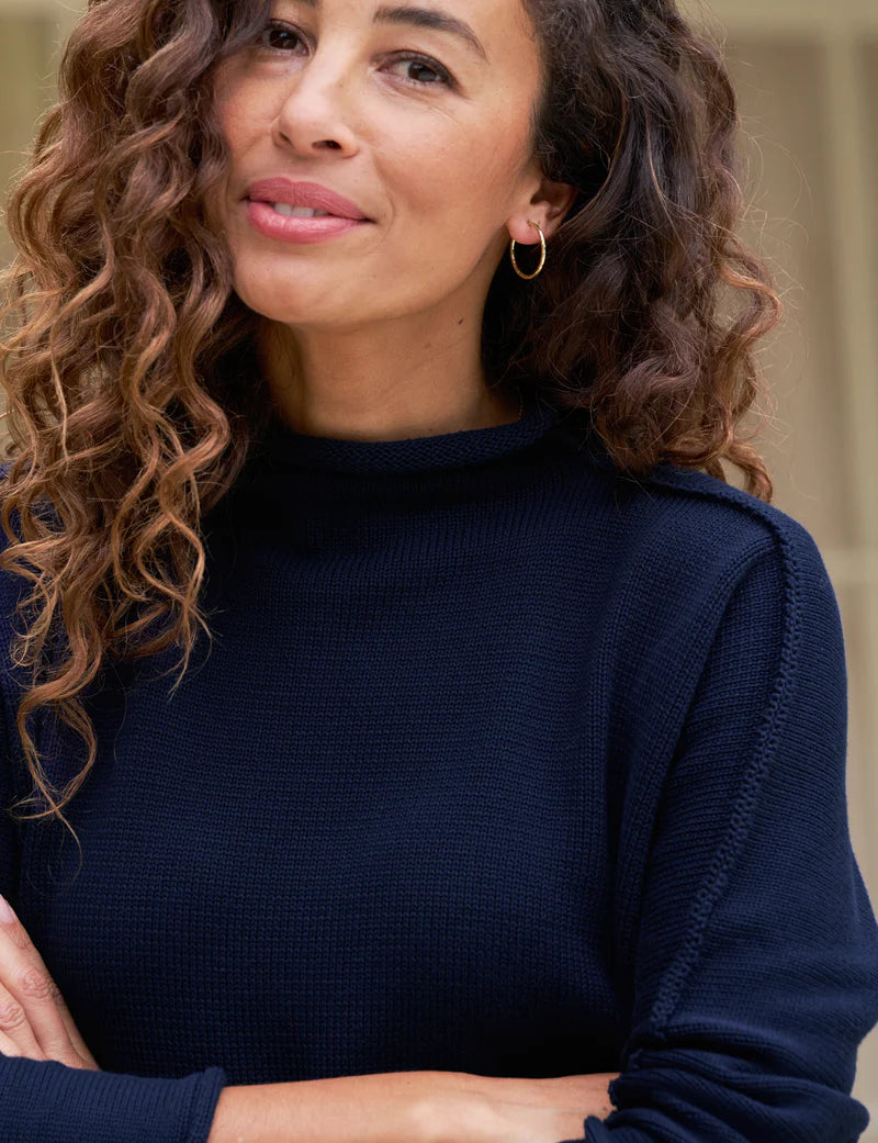 Frank & Eileen Monterey Rolled Funnel Neck Sweater