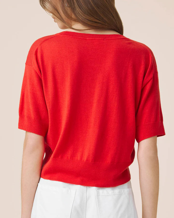 Splendid Erica Short Sleeve Sweater RM6S050