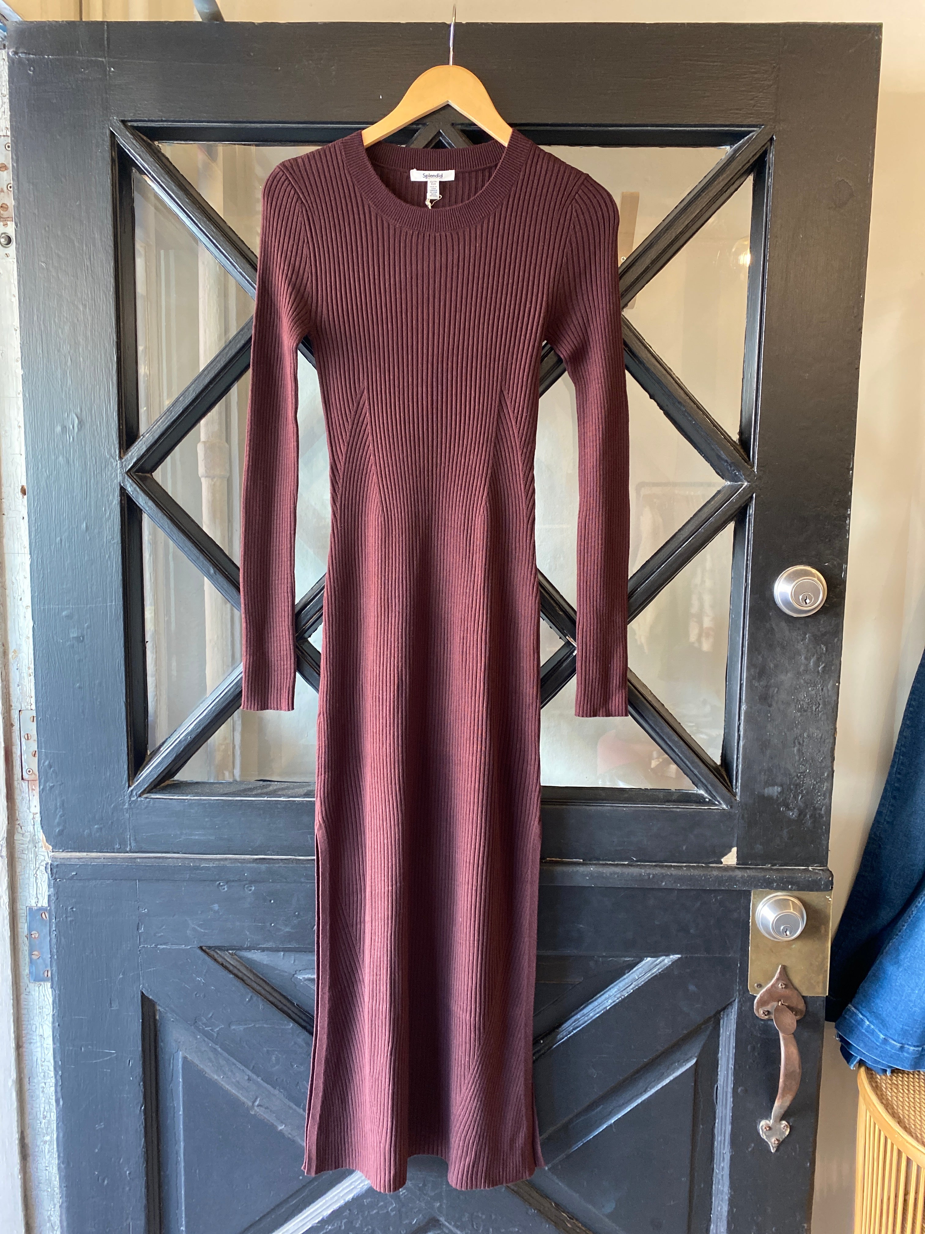 Splendid Georgie Maxi Sweater Dress RF5D230