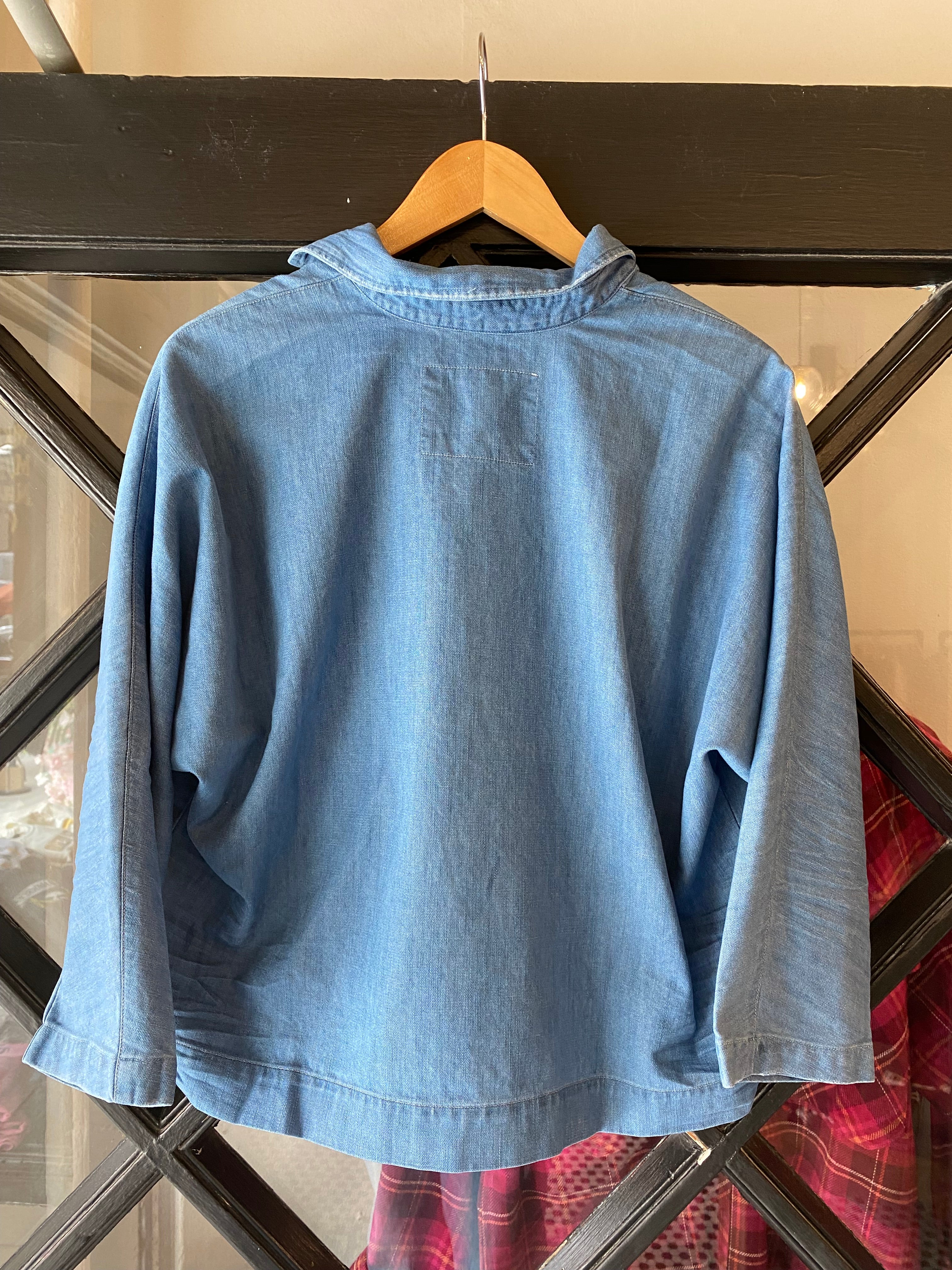 Frank and Eileen Gabi Popover Denim Shirt