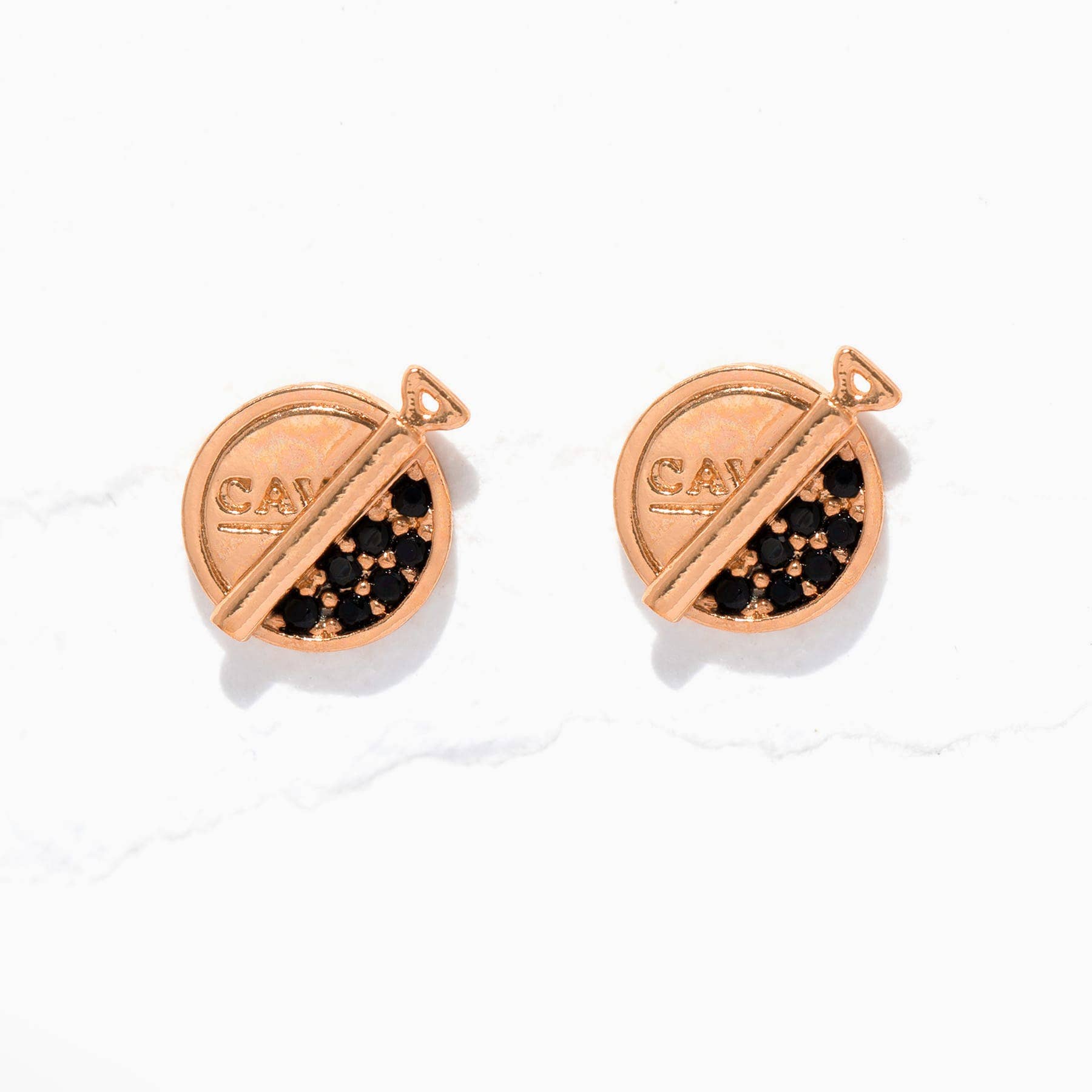 Girls Crew Premium Caviar Studs