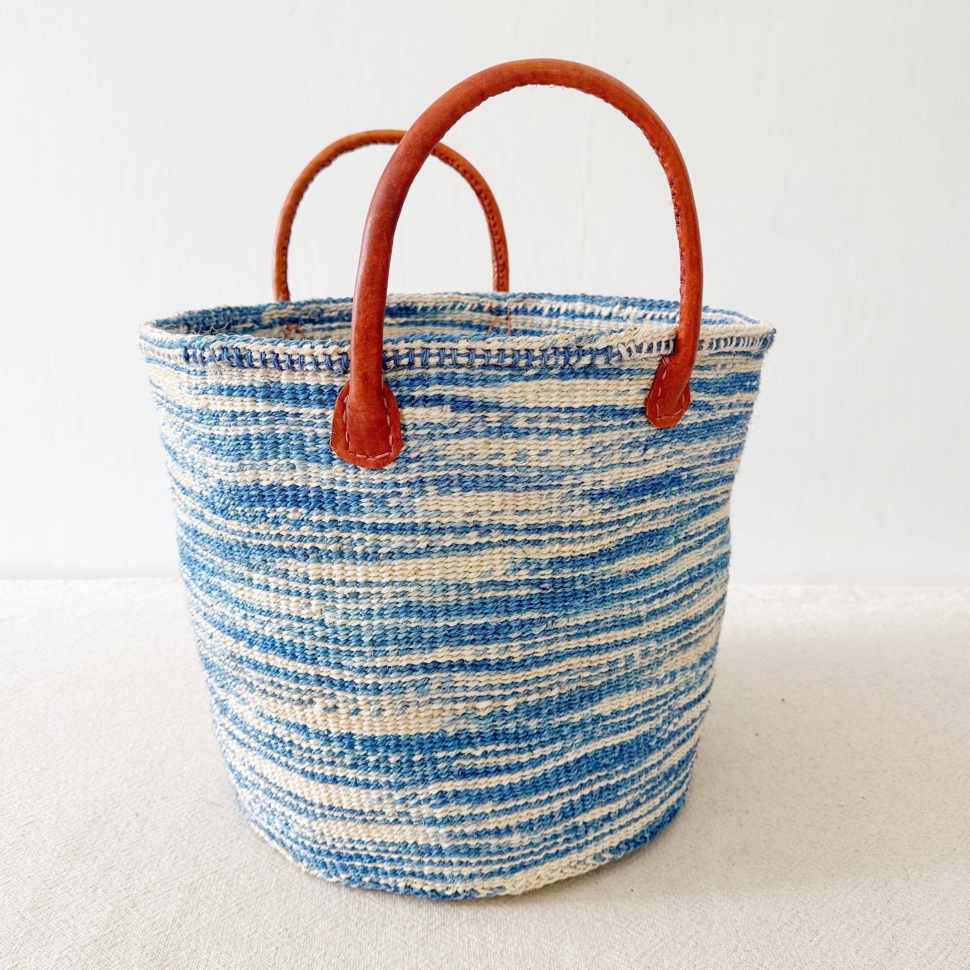 Amsha Kazi Tote: Ocean Swirl