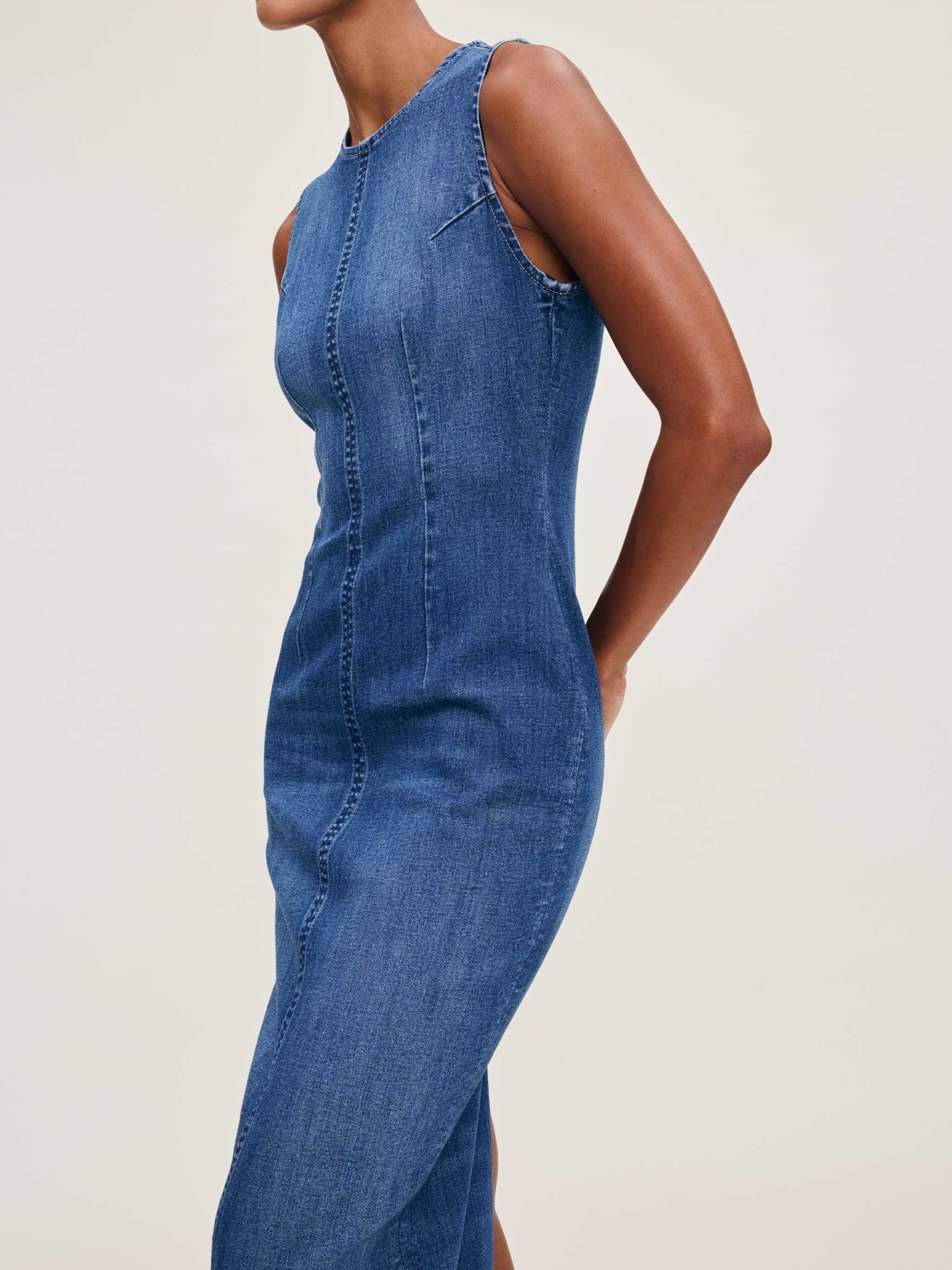 DL1961 Esme Denim Midi Dress 80177