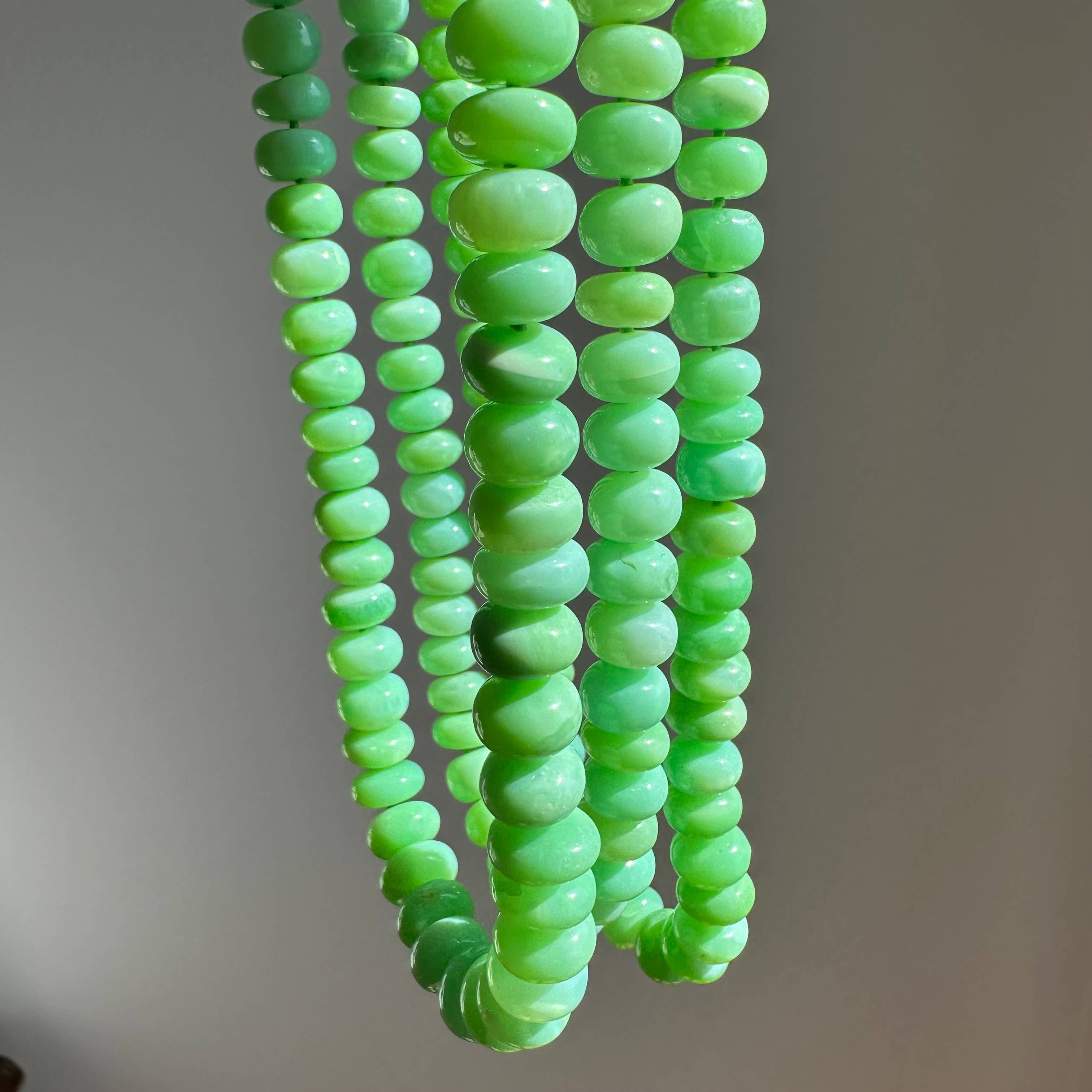 Anokhi Green Mint Opal Necklace NKK42