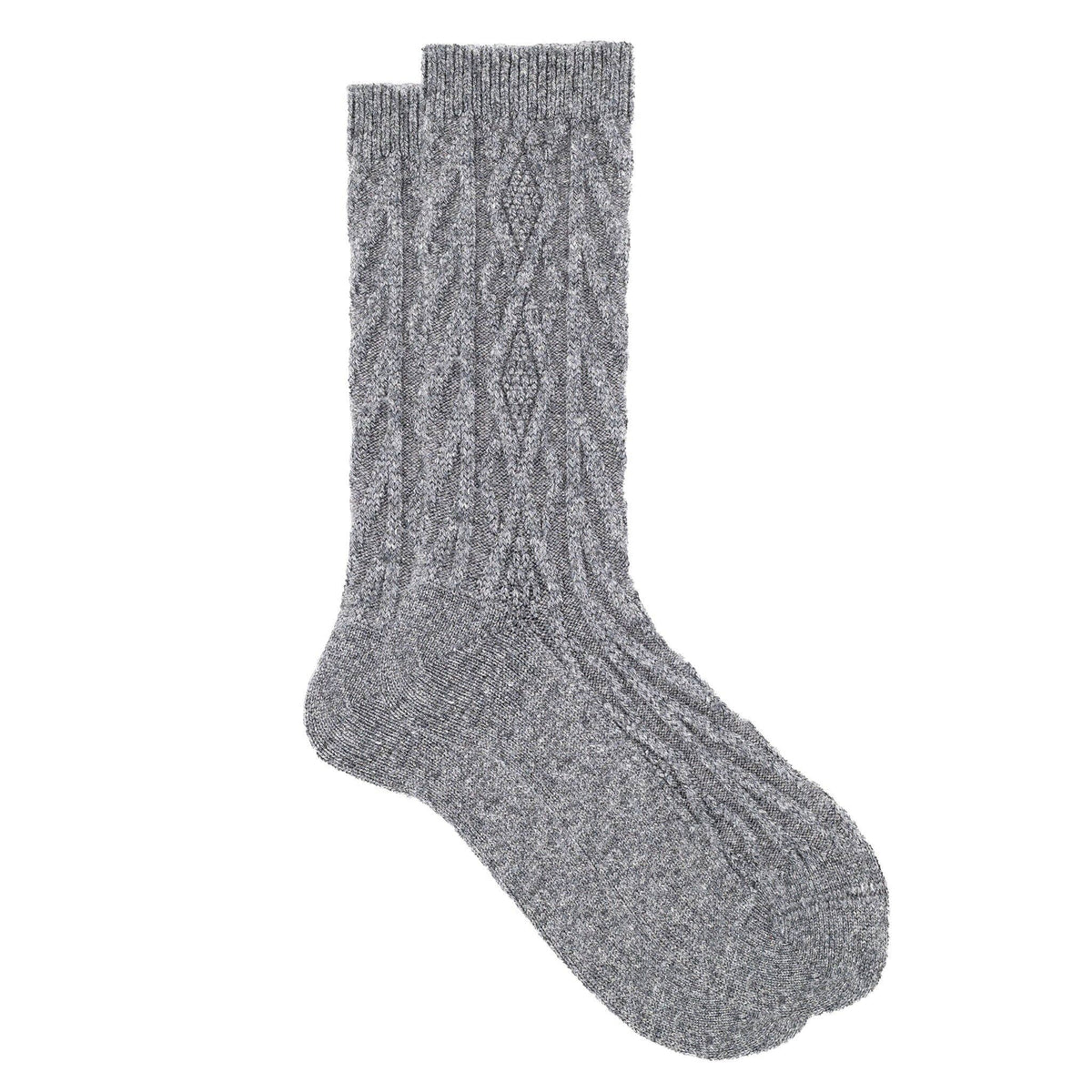 Ilux Demi Cozy Cashmere Silk Jacquard Crew
