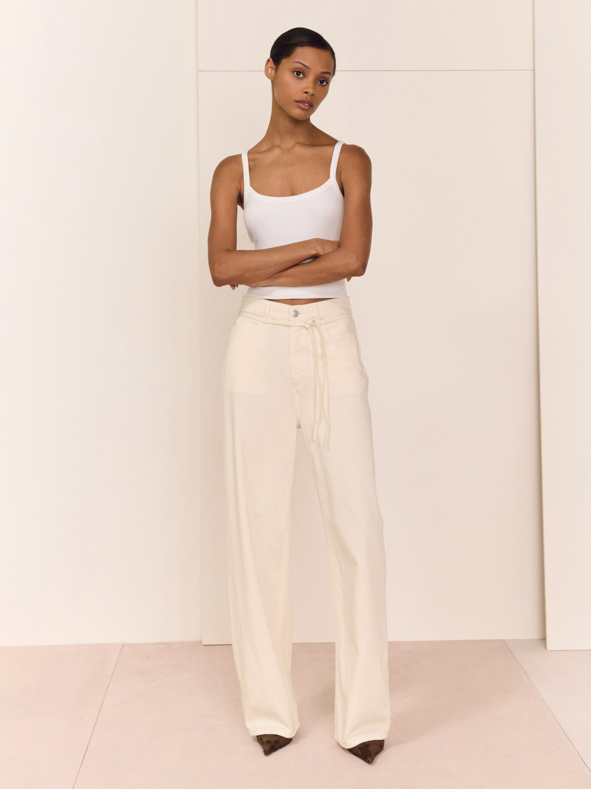 DL1961 Casie Relaxed Wide Leg 31" Jeans