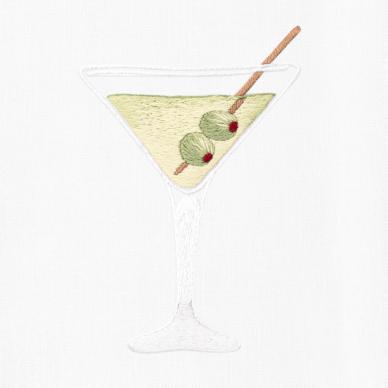 Henry Handwork Dirty Martini Hand Towel