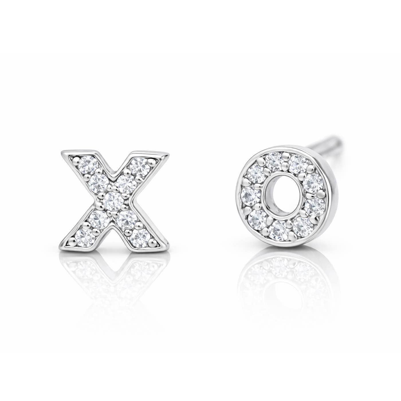 Tai Pave XO Earrings CZE1