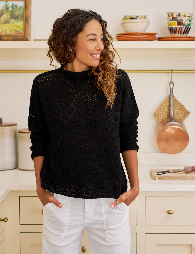 Frank & Eileen Monterey Pointelle Sweater