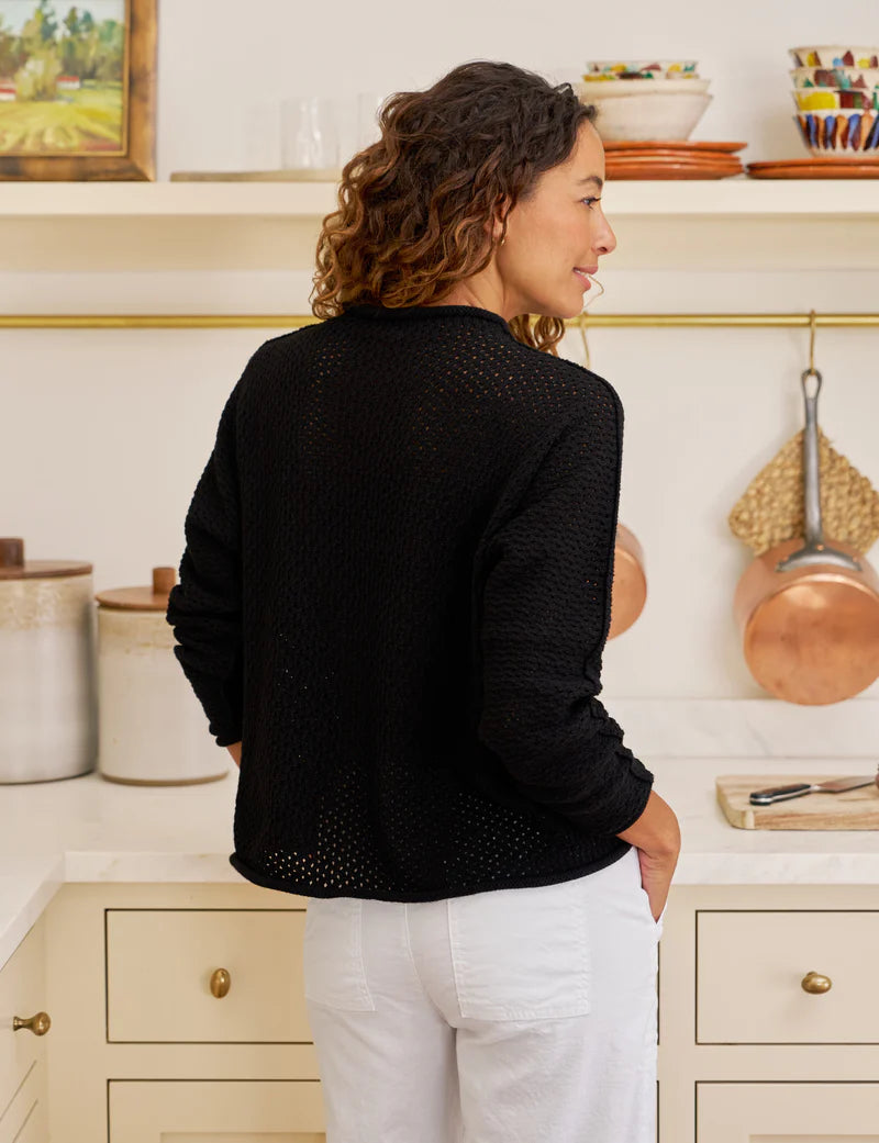 Frank & Eileen Monterey Pointelle Sweater