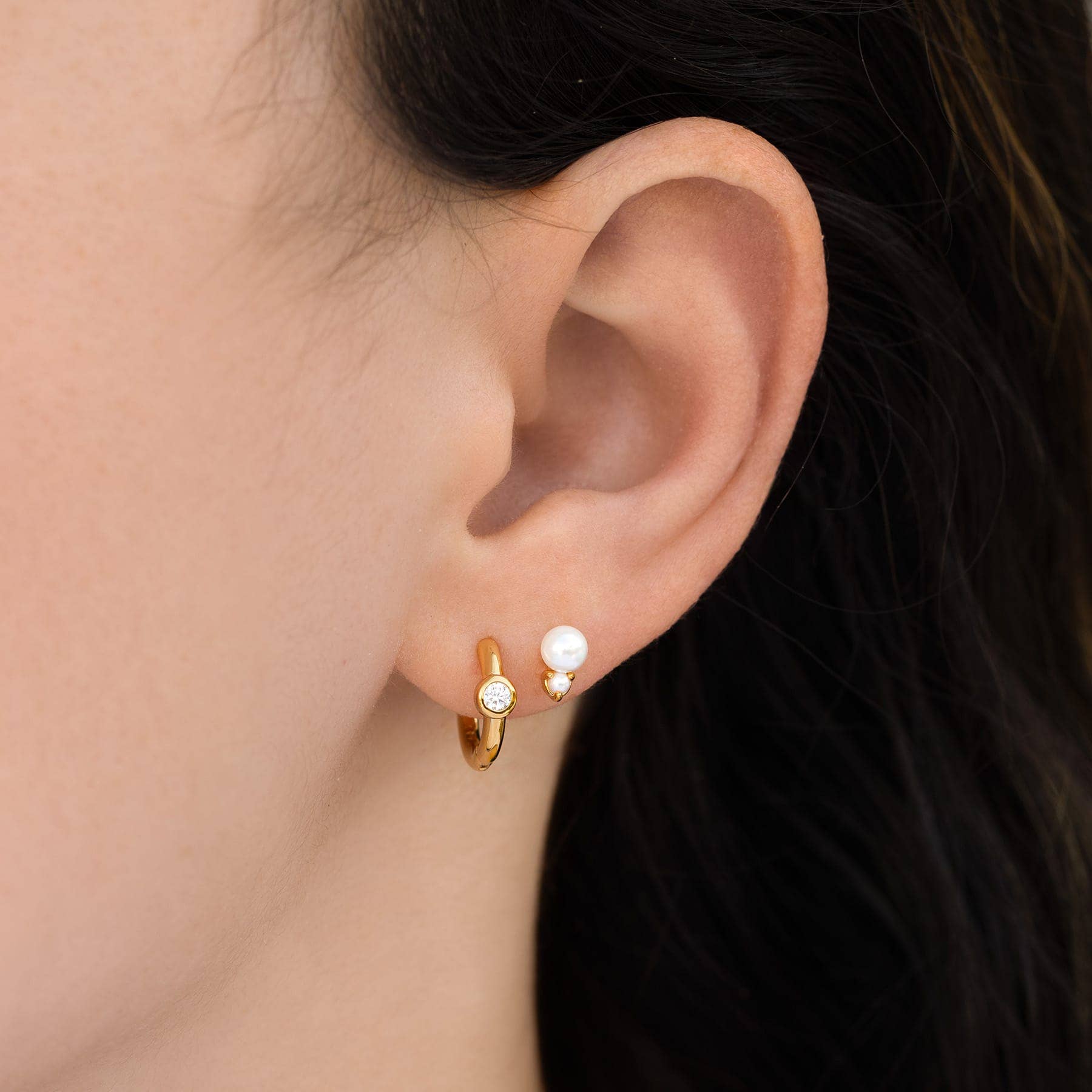Girls Crew Cozumel Pearl Earring Set