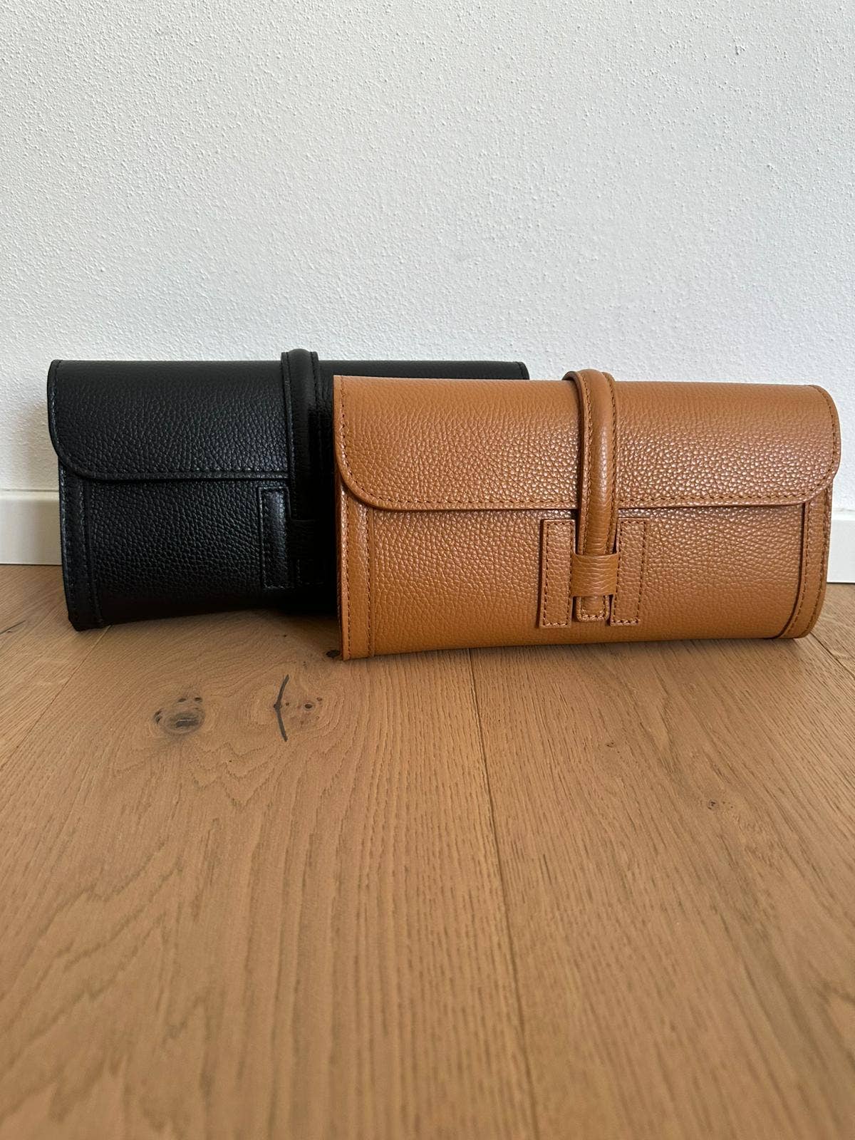 Italian Leather Collection Hannah Clutch