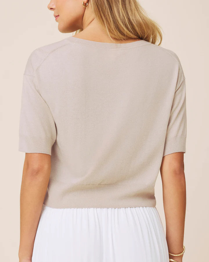 Splendid Erica Short Sleeve Sweater RM6S050