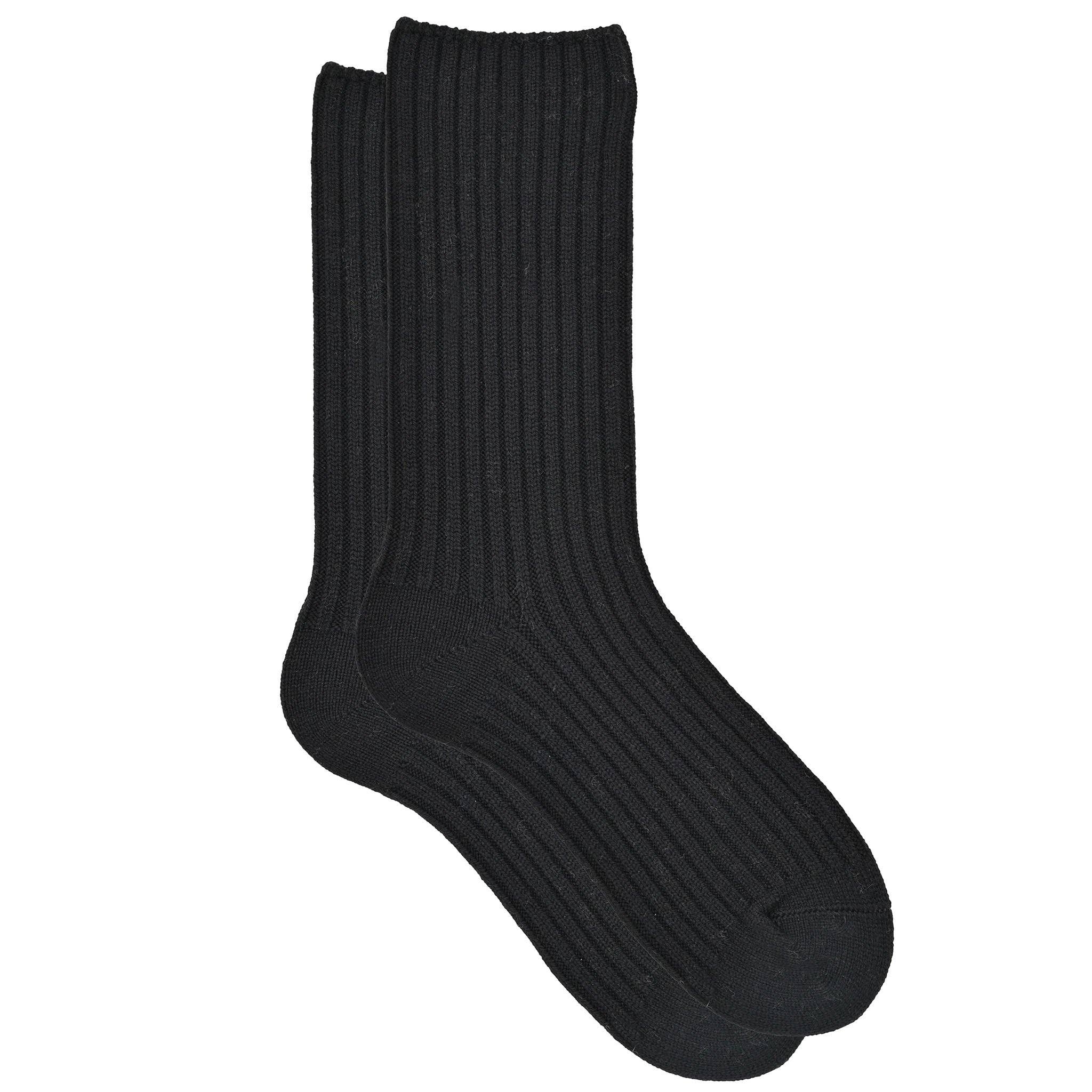 iLux Crewzie Cozy Cashmere Silk Ribbed Crew