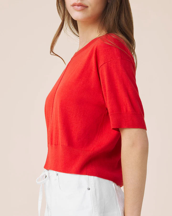 Splendid Erica Short Sleeve Sweater RM6S050