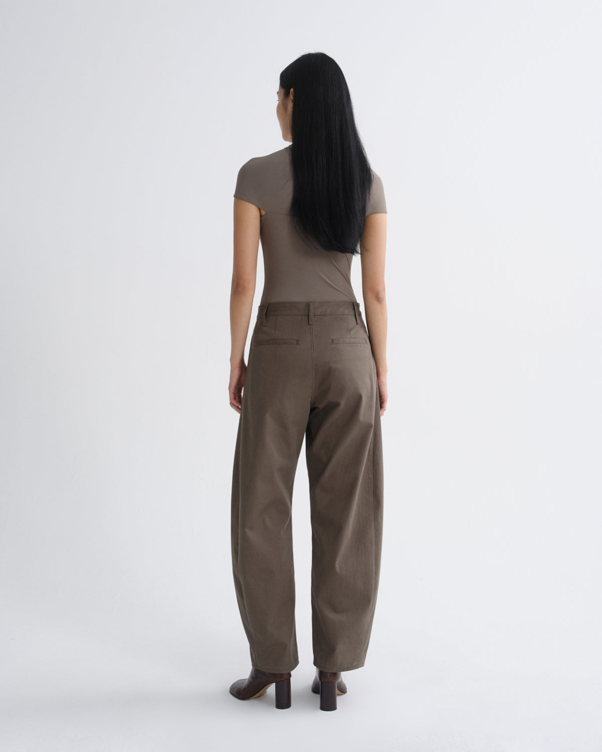 AGOLDE Luna Trouser in Taupe