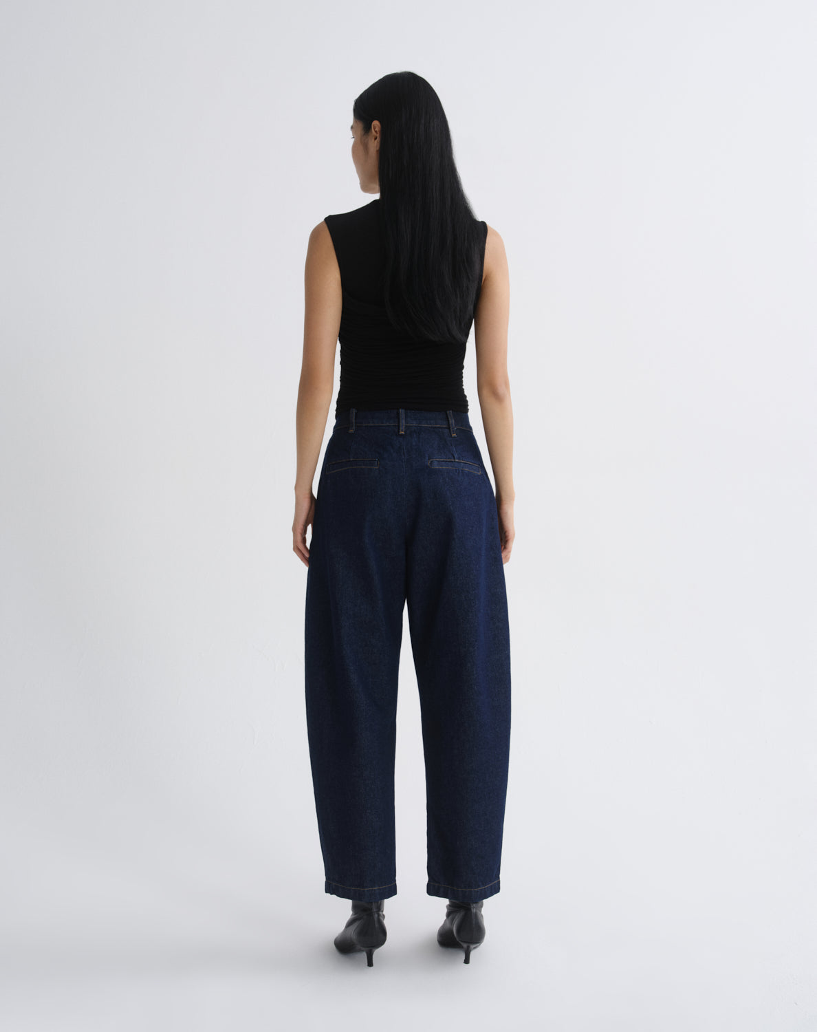 AGOLDE Theodore Tank in Black