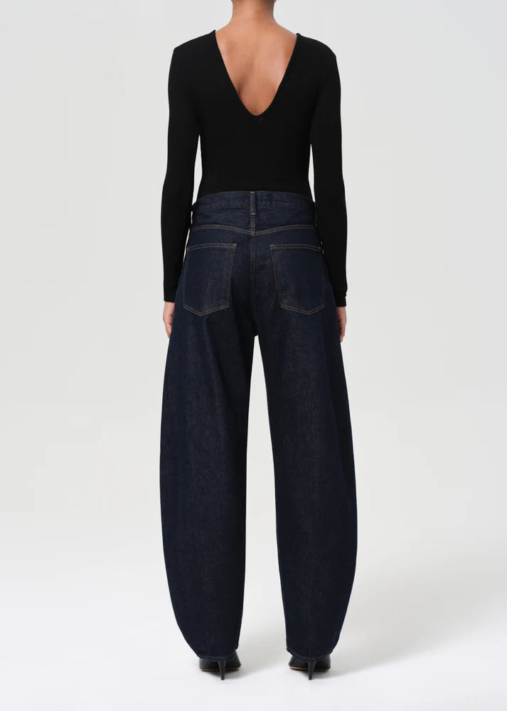 AGolde Luna High Rise Pieced Taper Jean