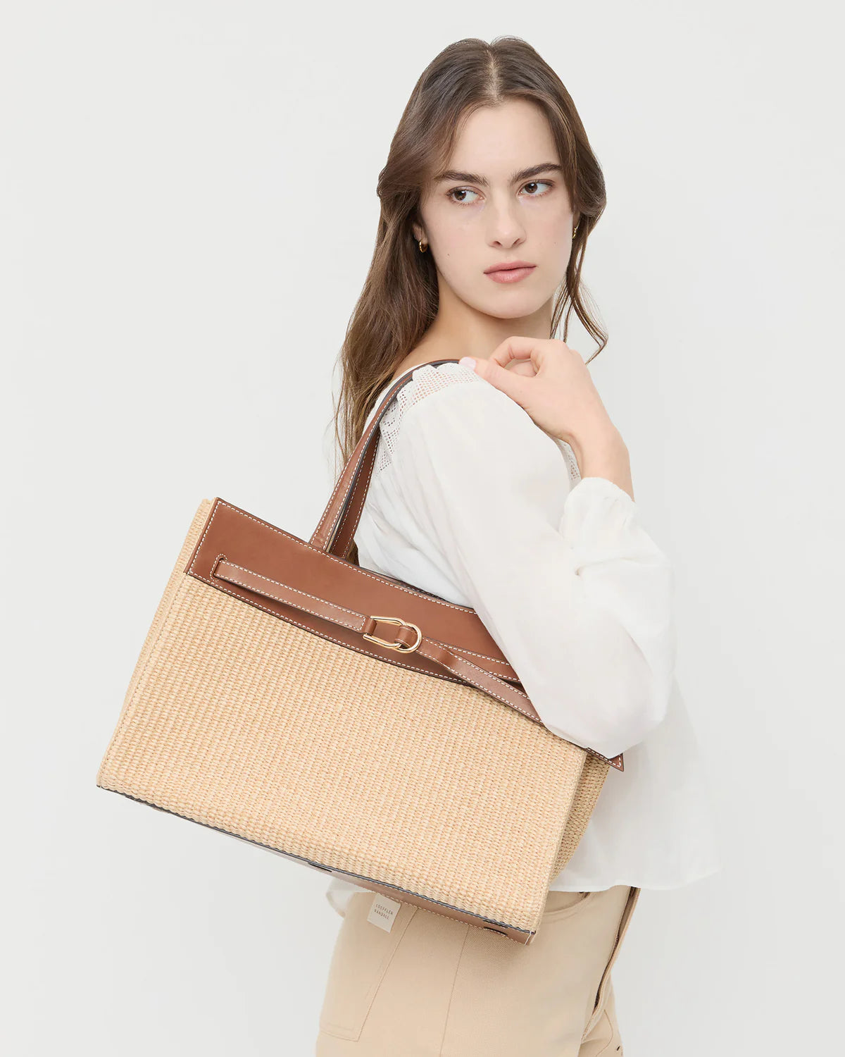 Loeffler Randall Aidan Loop Belt Work Tote