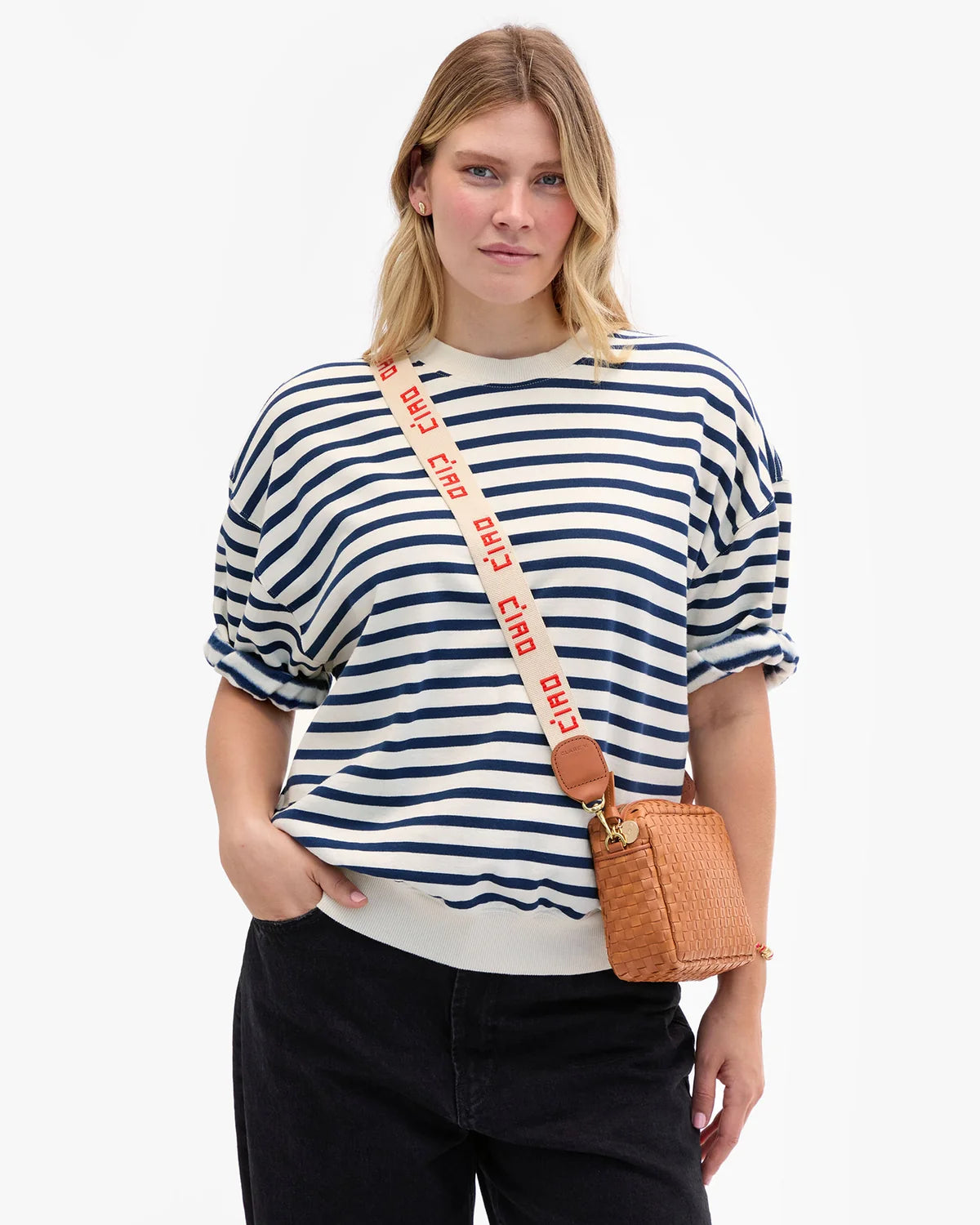 Clare V. Adjustable Crossbody Strap ST-AJ-WS-100010-NPOPP-OS