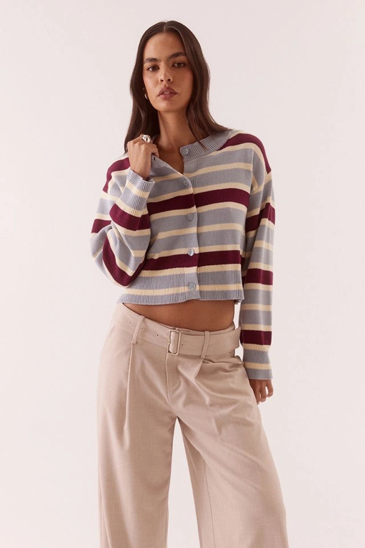 Sovere Arlo Stripe Cardigan