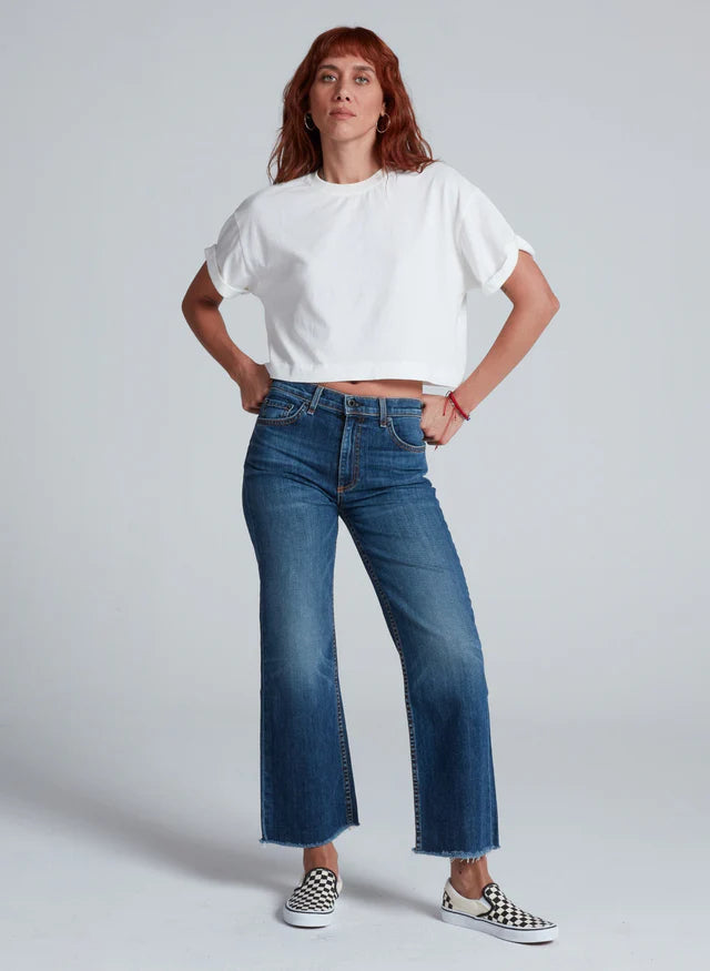 Askkny Crop Wide Leg