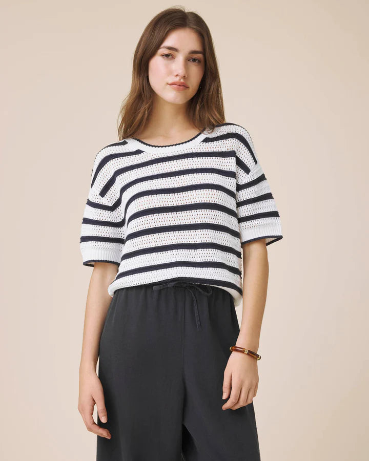 Splendid Beckham Stripe Sweater RM6S240