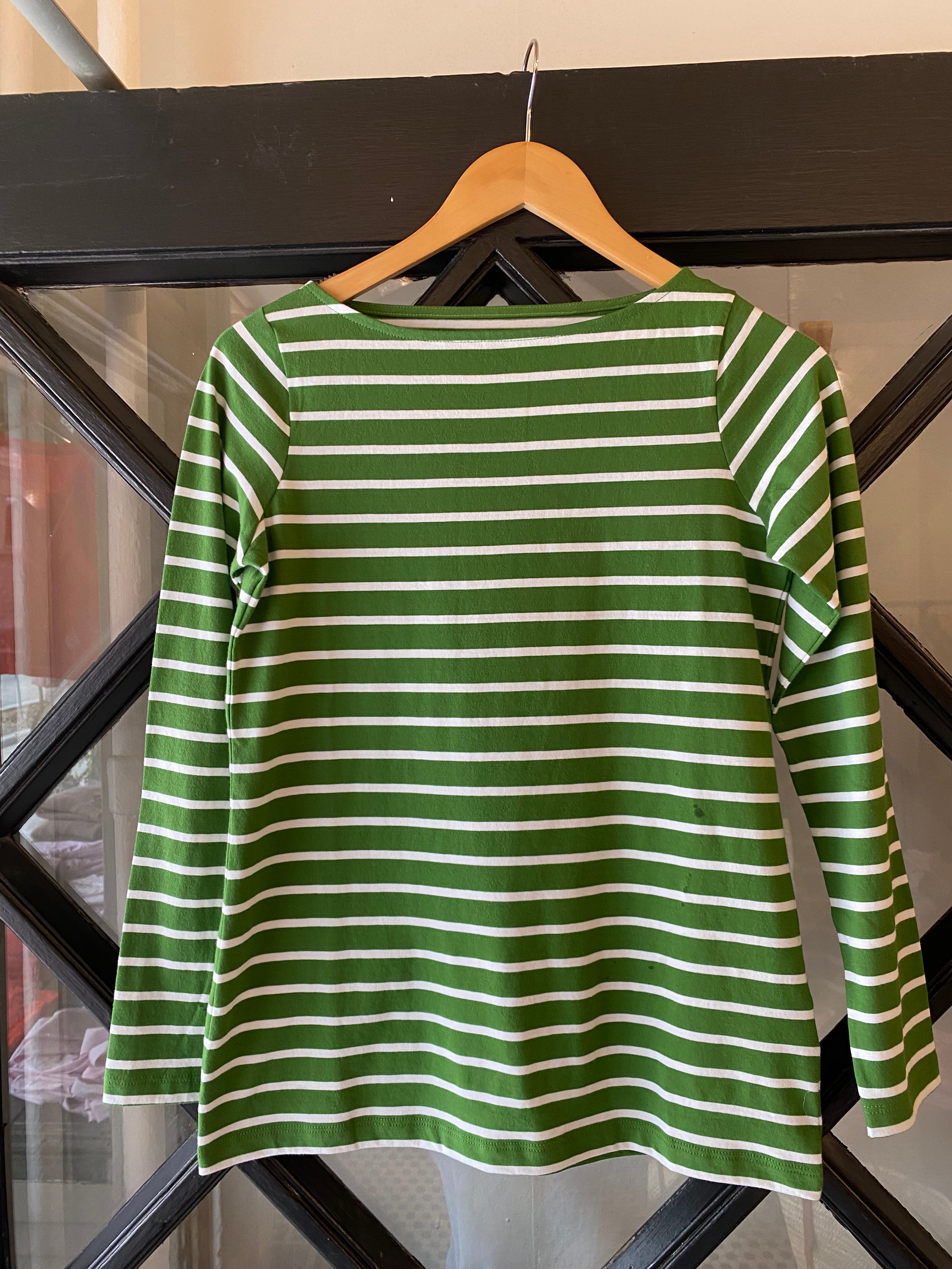 Ann Mashburn Long-Sleeved Boatneck Tee