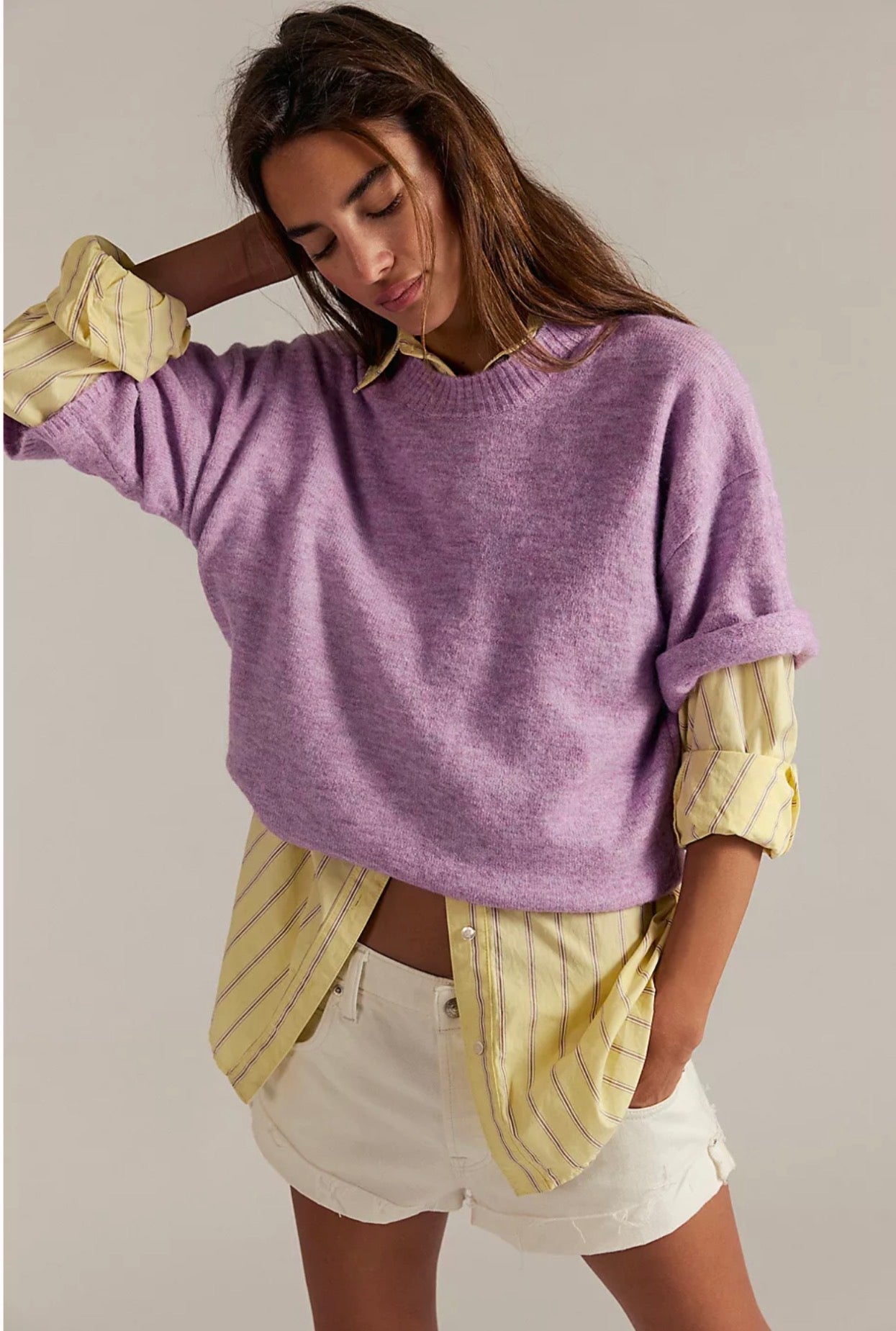Free People Margot Sweater Tee